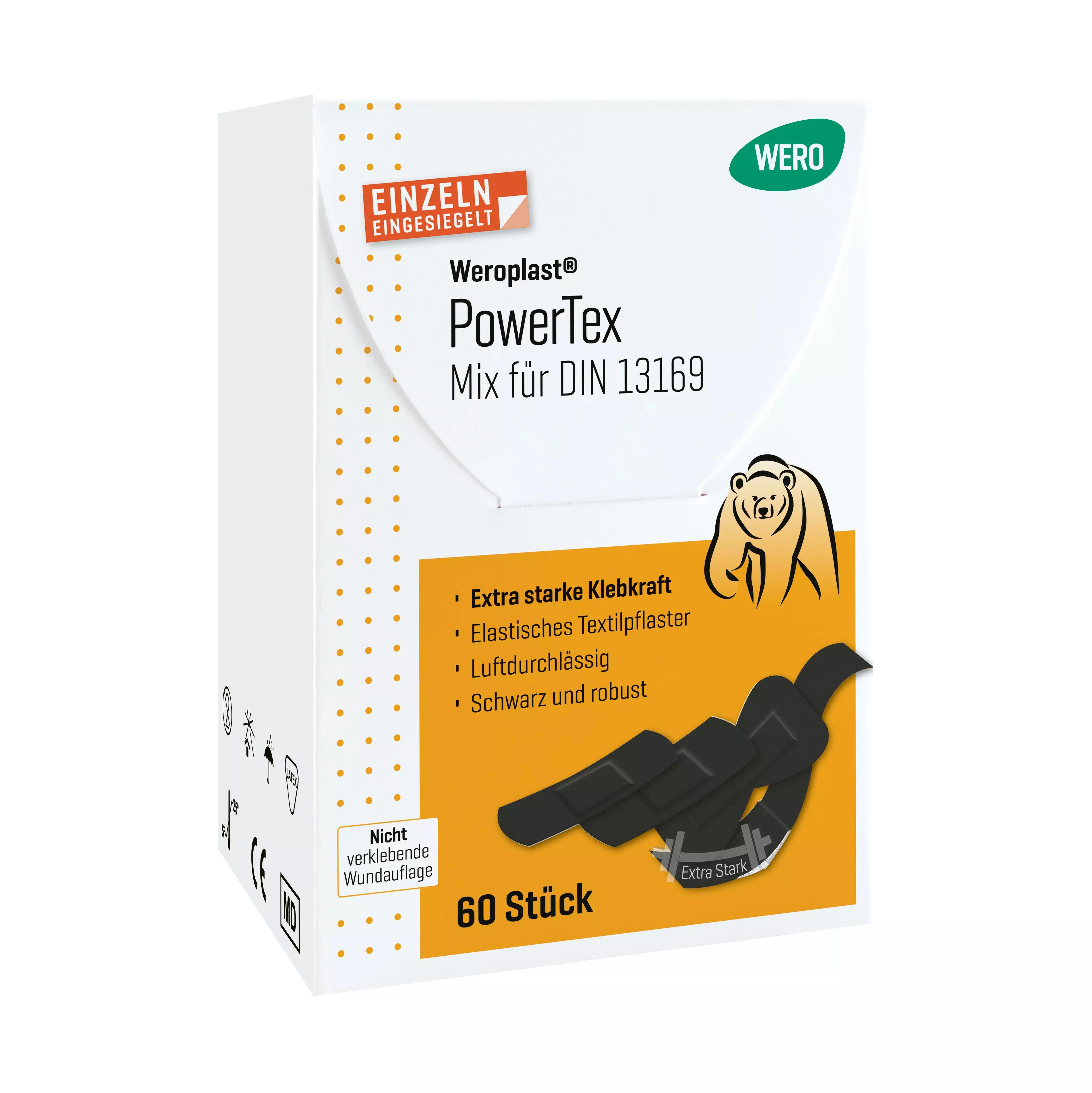 Weroplast® PowerTex Pflaster - Mix DIN 13169