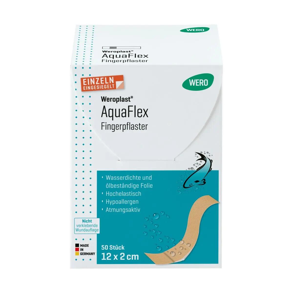 Fingerpflaster Weroplast® AquaFlex - 2 cm, 12 cm