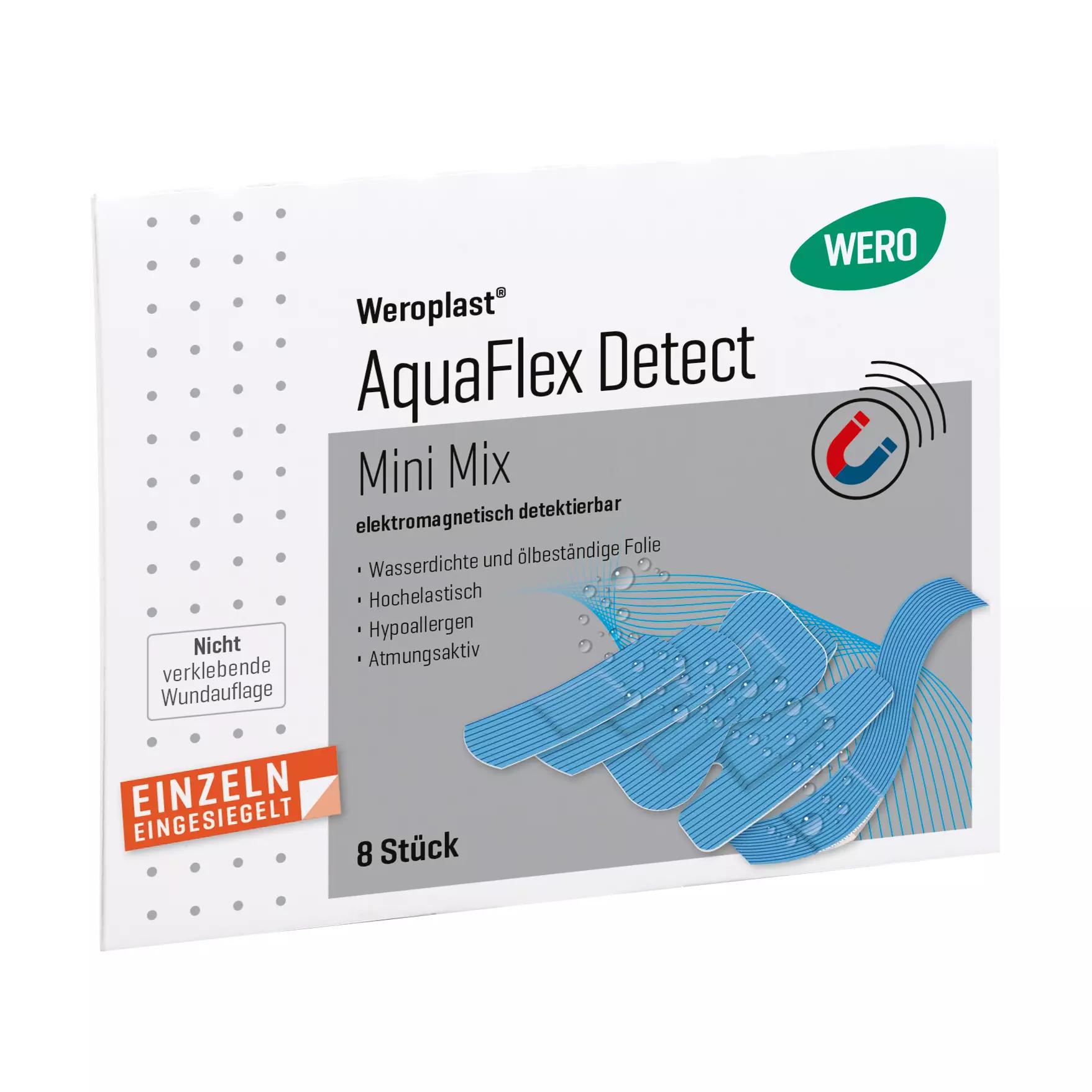 Pflasterset Weroplast® AquaFlex Detect - Mini Mix