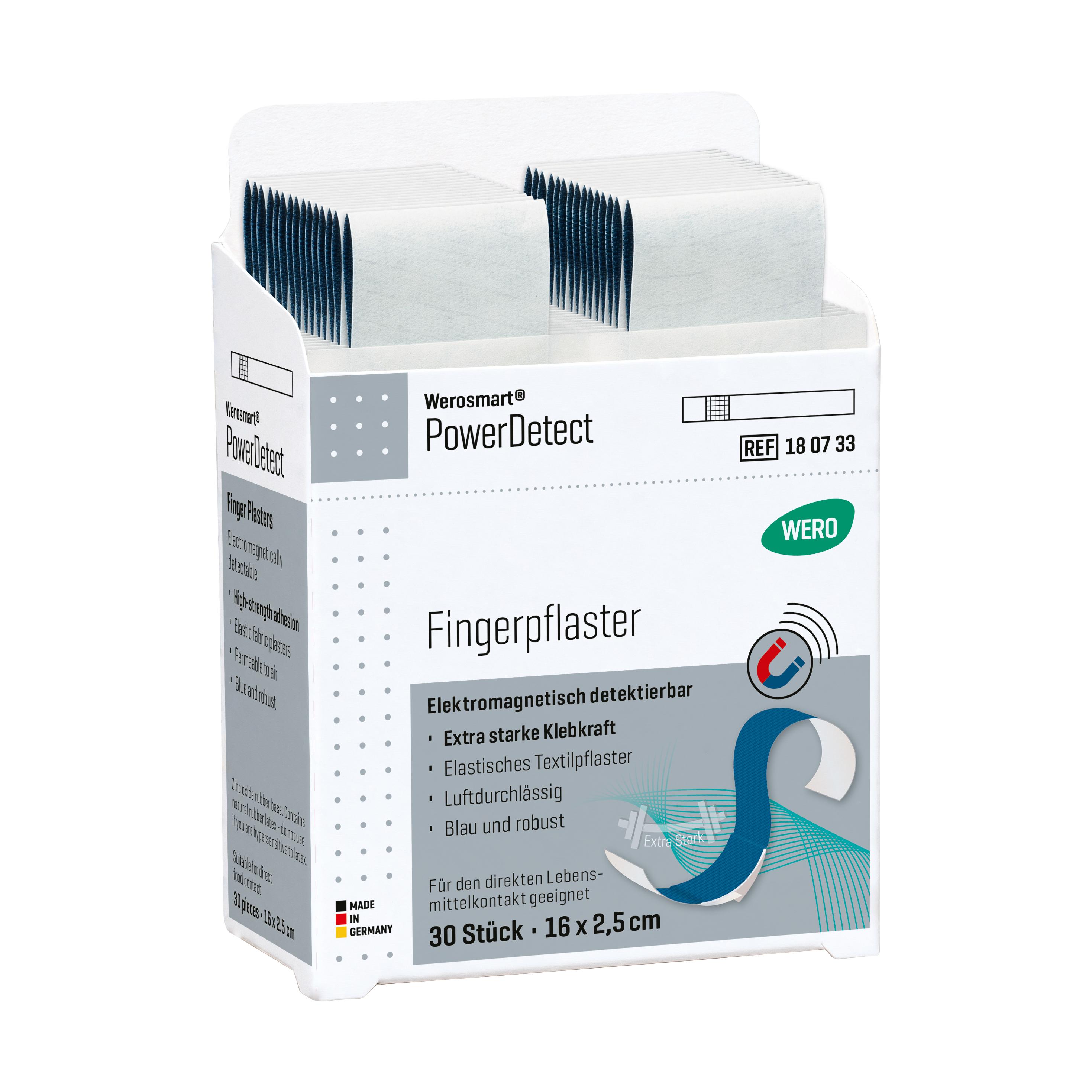 Werosmart® PowerDetect Pflasterspender-Einsätze Fingerpflaster - 16 cm, Einsatz