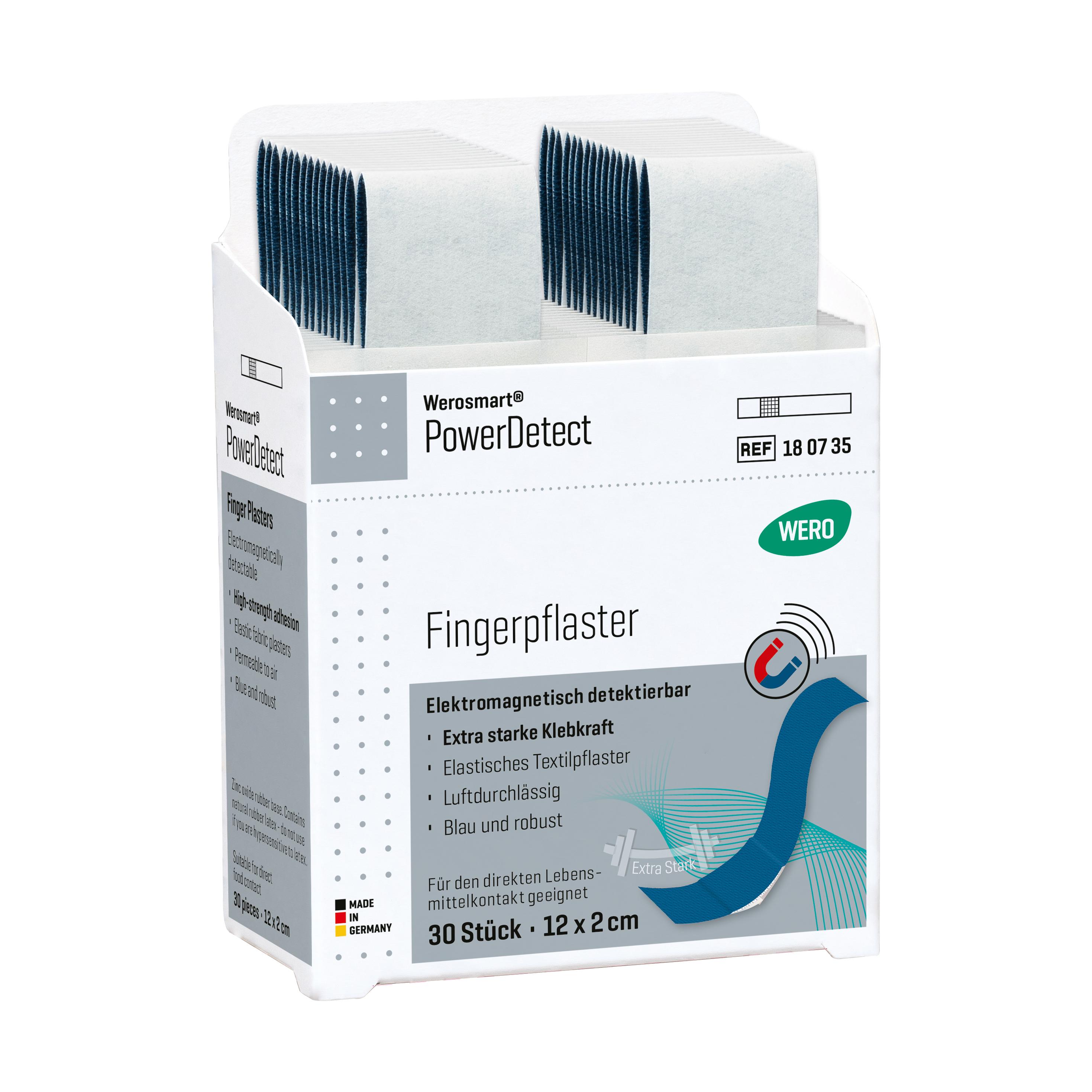 Werosmart® PowerDetect Pflasterspender-Einsätze Fingerpflaster - 12 cm, Einsatz