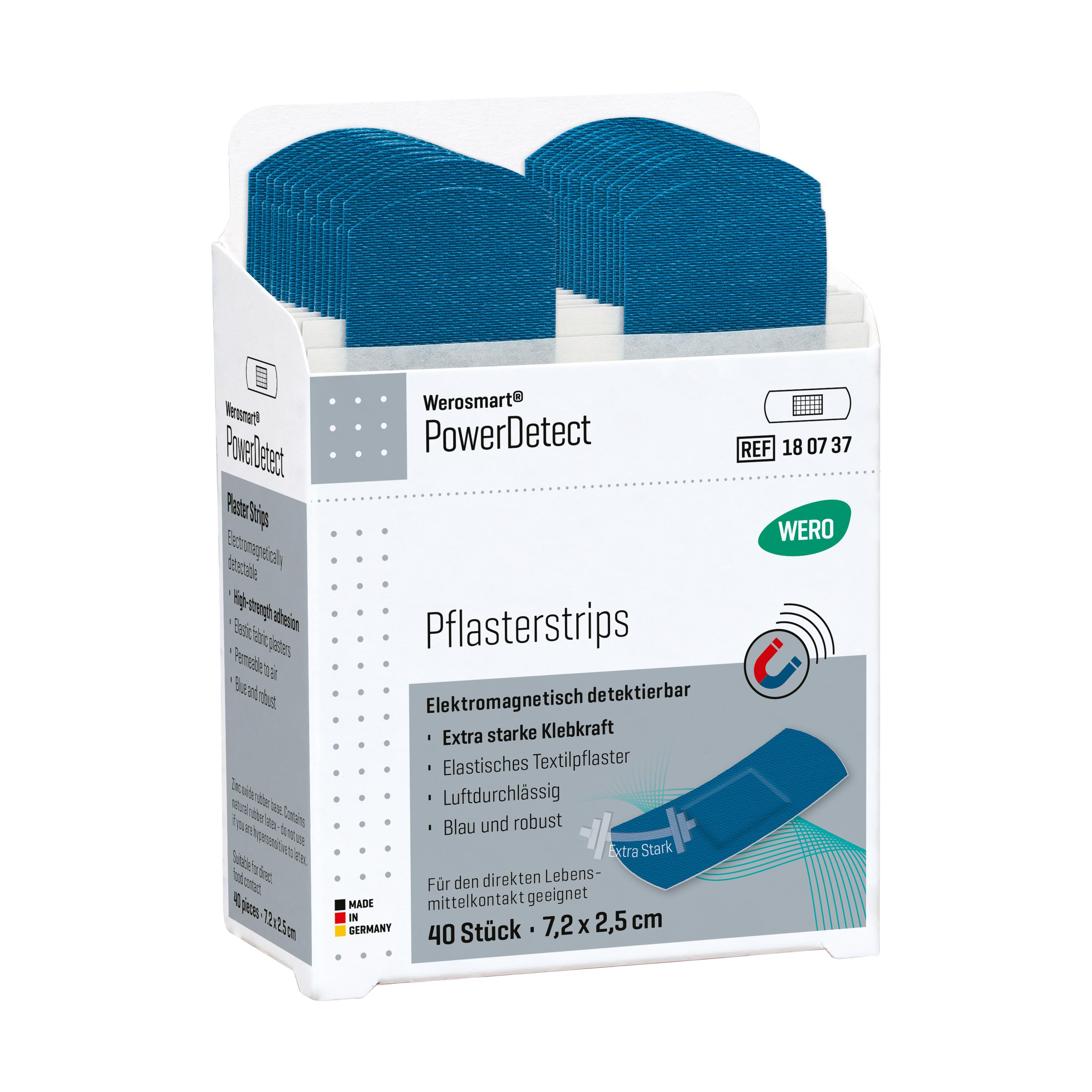 Werosmart® PowerDetect Pflasterspender-Einsätze Pflasterstrips - 7,2 cm, Einsatz
