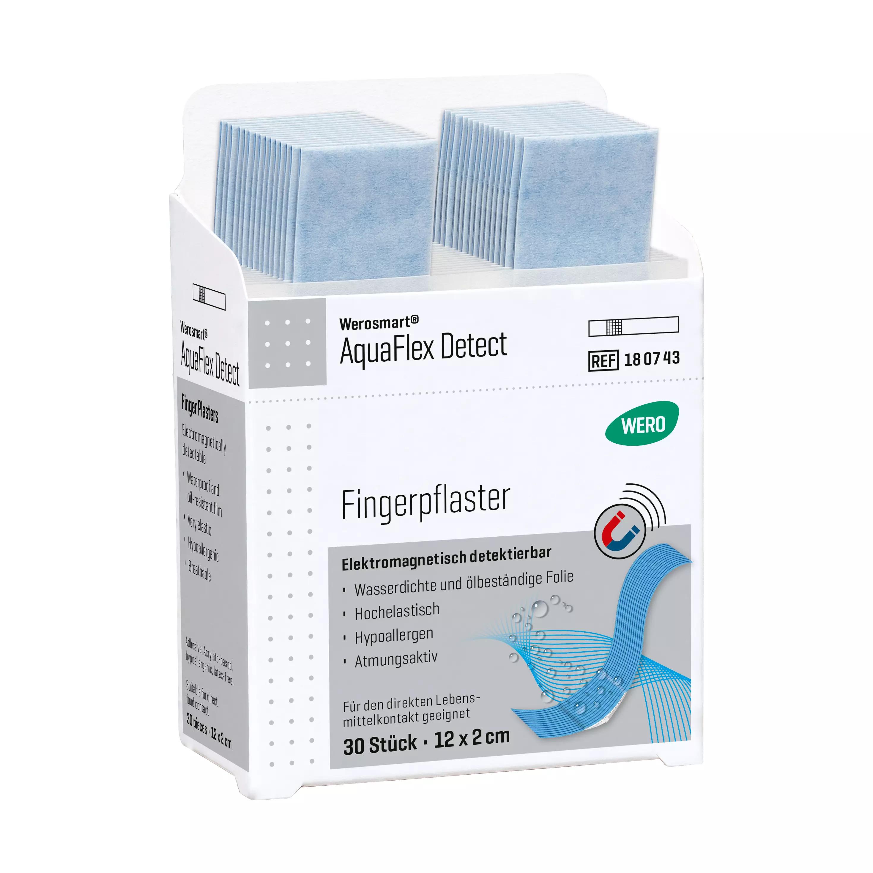 Werosmart® AquaFlex Detect Pflasterspender-Einsätze Fingerpflaster - 12 cm, Einsatz