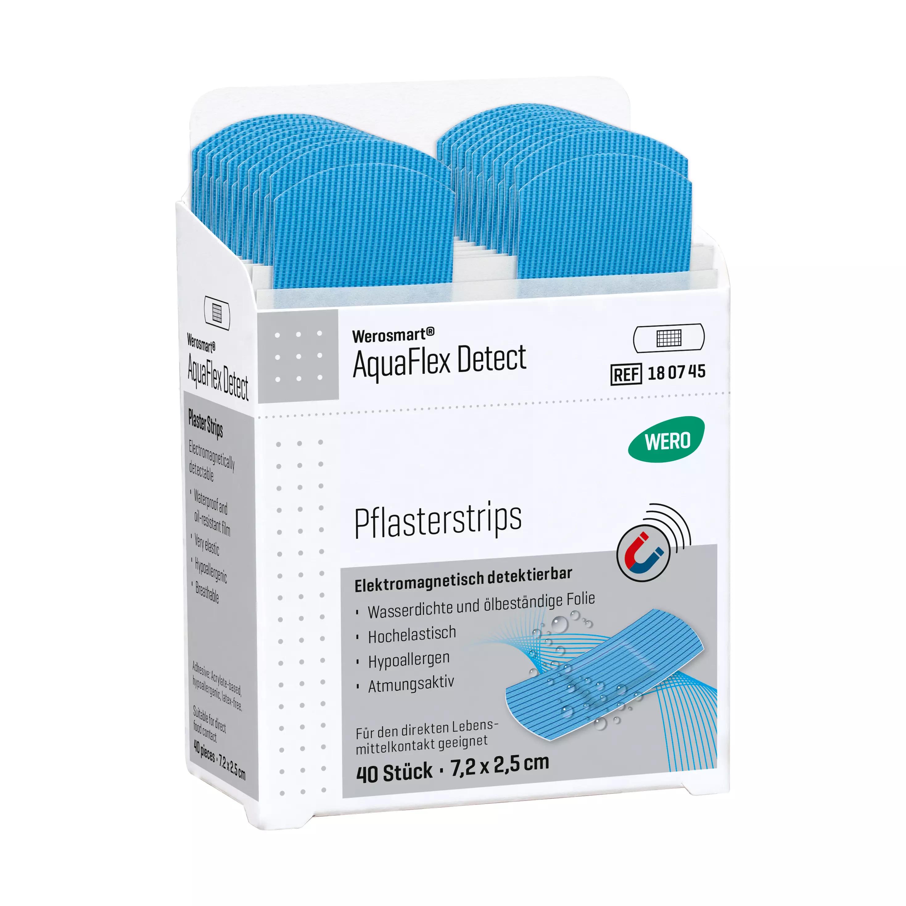Werosmart® AquaFlex Detect Pflasterspender-Einsätze Pflasterstrips - 7,2 cm, Einsatz