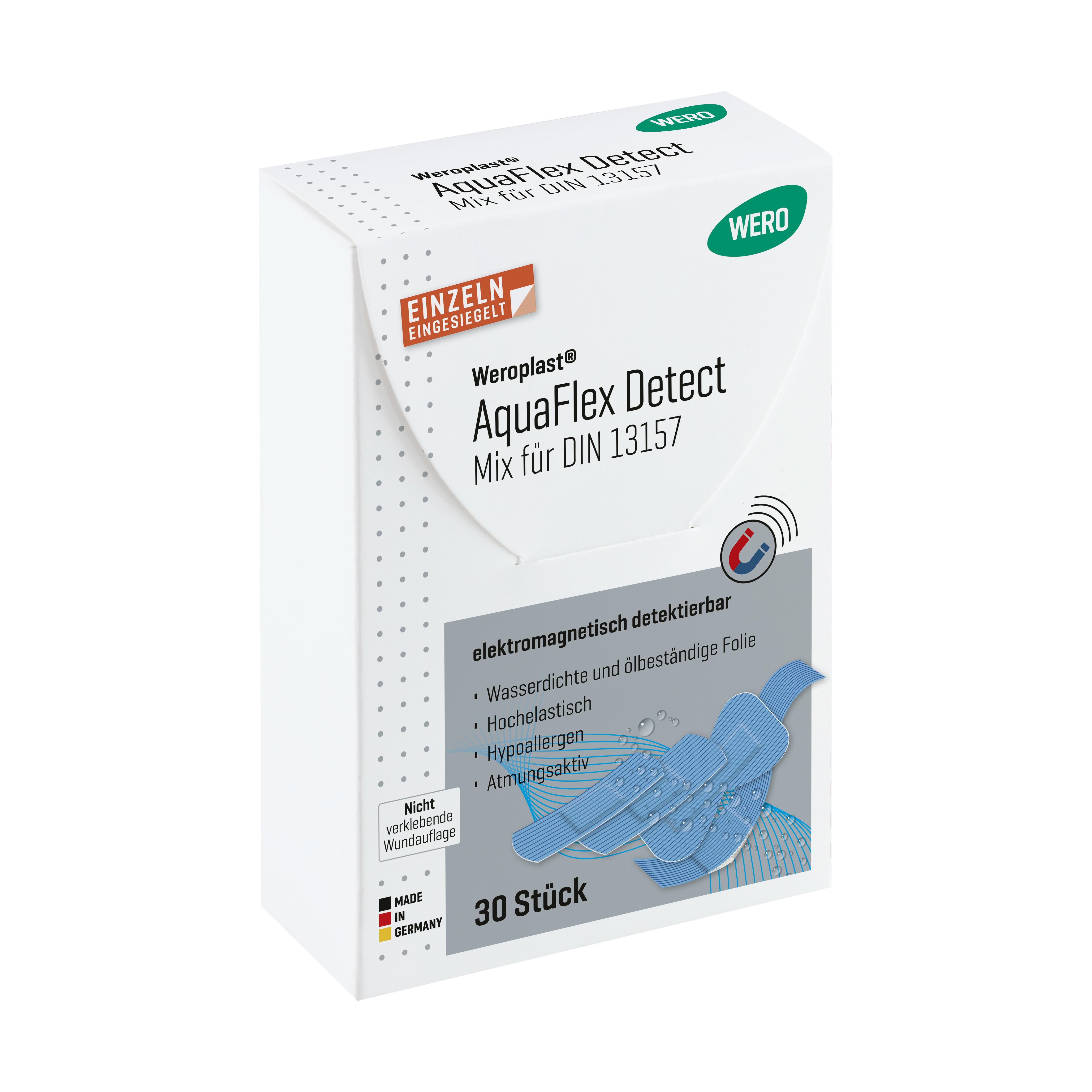 Weroplast® AquaFlex Detect Pflaster - Mix DIN 13157