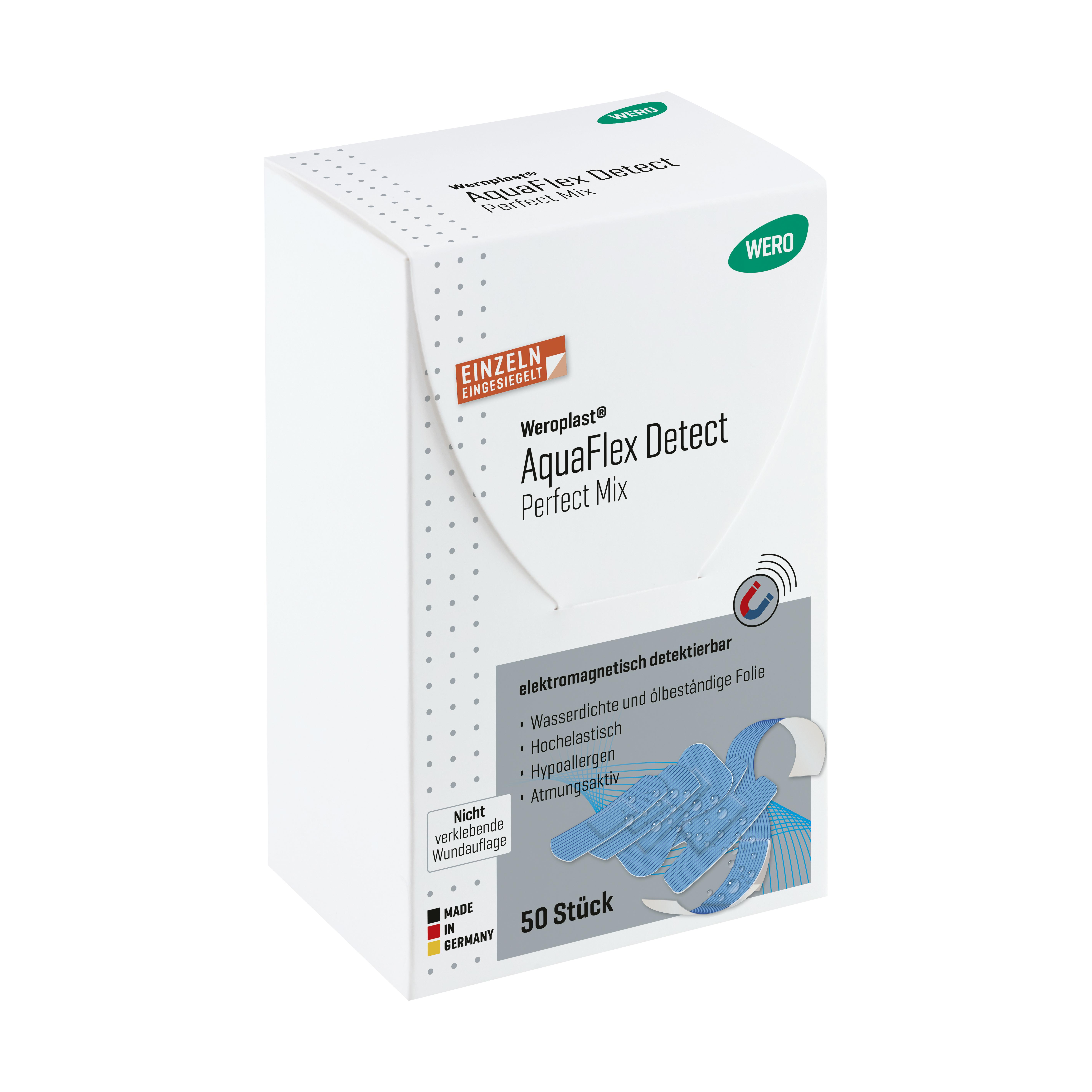 Pflasterset Weroplast® AquaFlex Detect - Perfect Mix