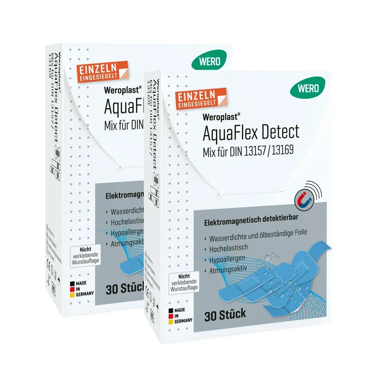 Weroplast® AquaFlex Detect Pflaster - Mix DIN 13169