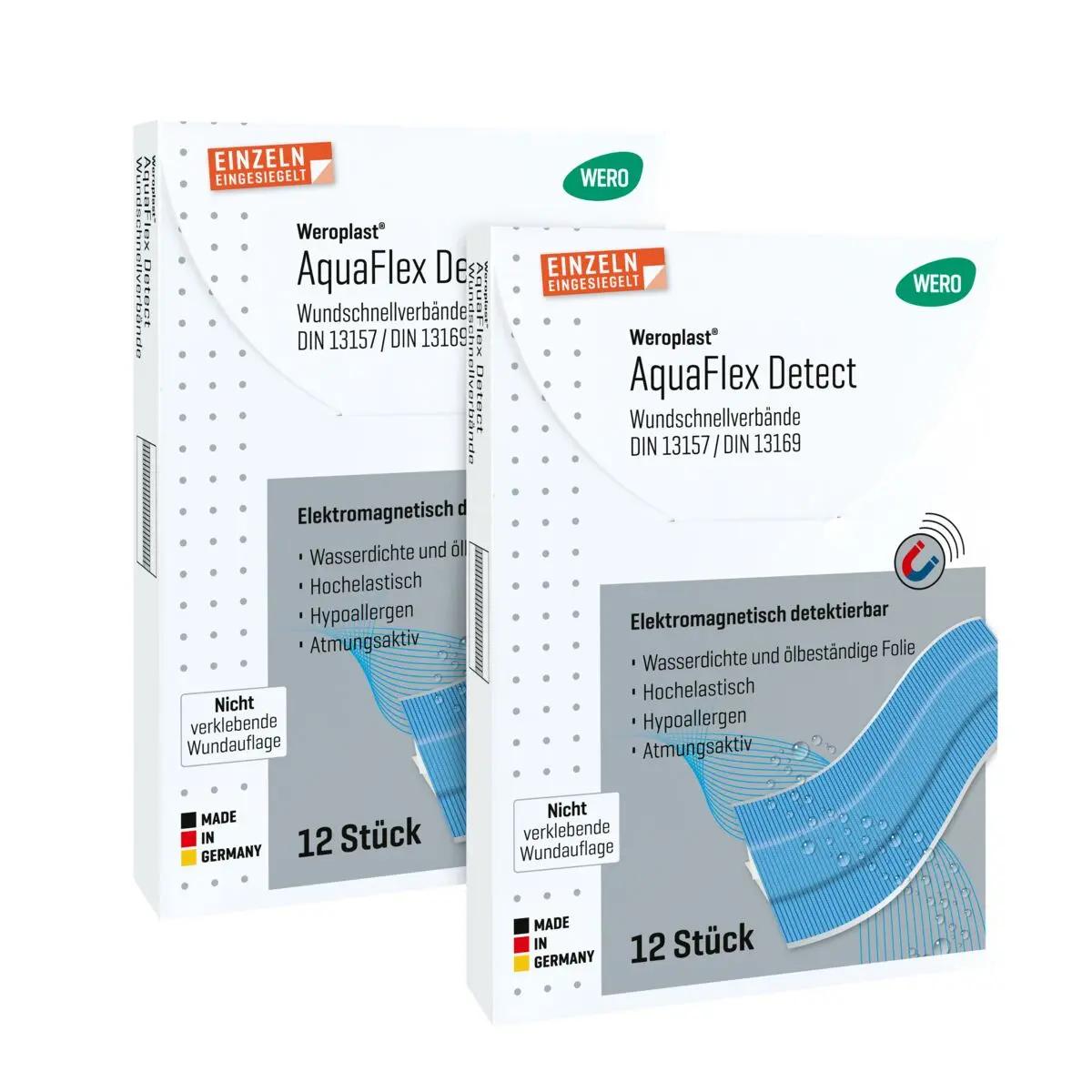 Weroplast® AquaFlex Detect Pflaster - Wundschnellverbände DIN 13169