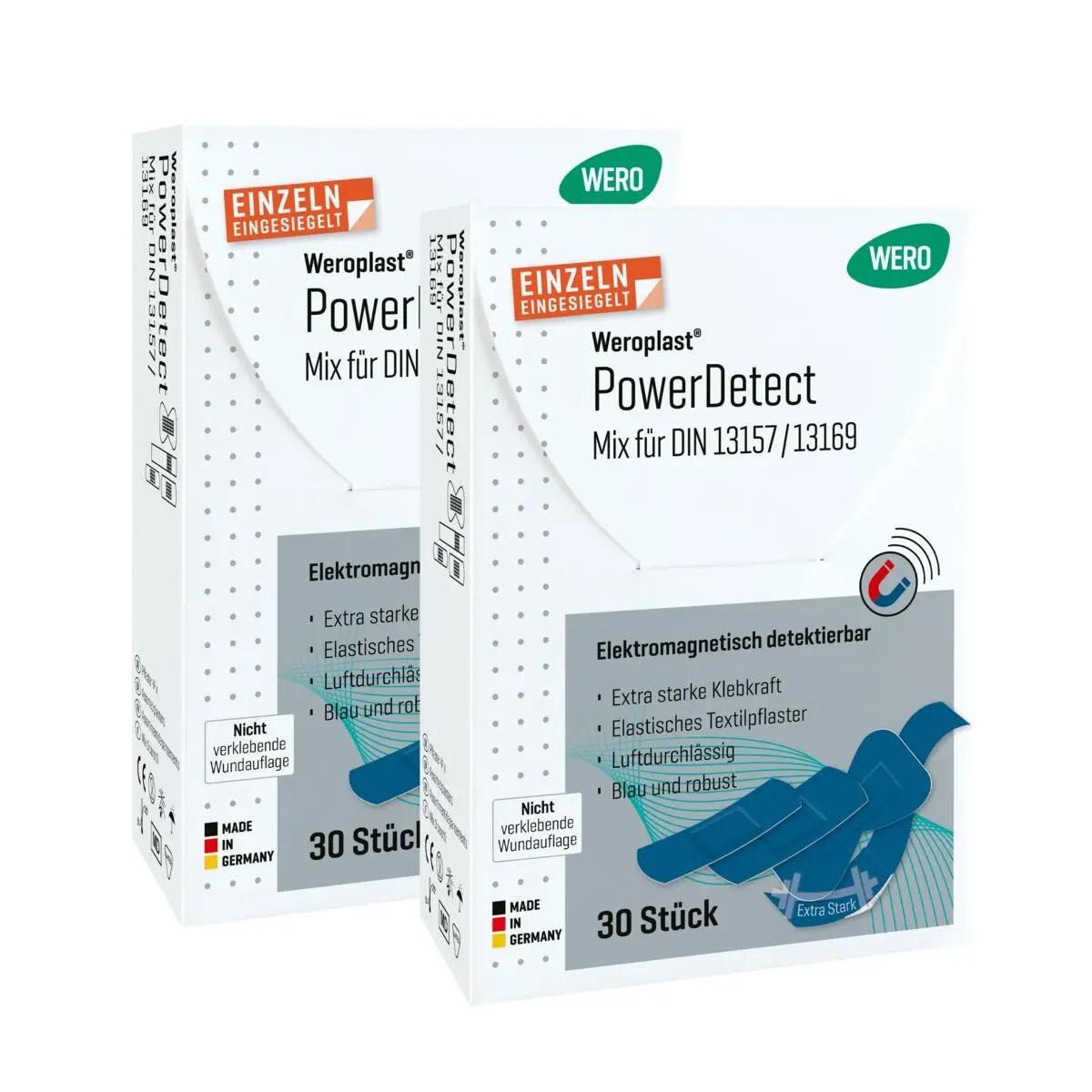 Pflasterset Weroplast® PowerDetect - Mix DIN 13169