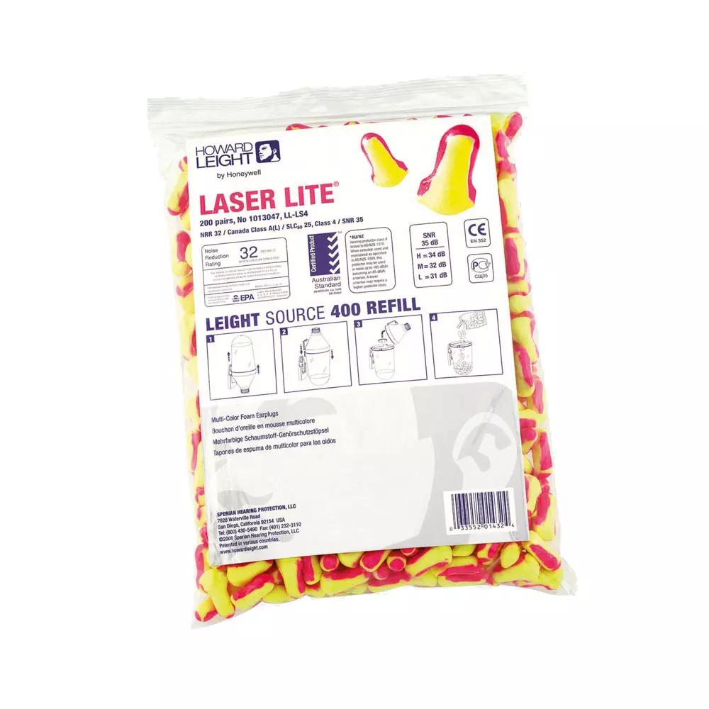 Nachfüllpackung Honeywell Laser Lite® Gehörschutzstöpsel, 200 Paar