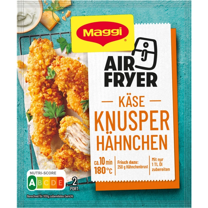 Maggi Fix Airfryer Knusper Hähnchen Käse 44G