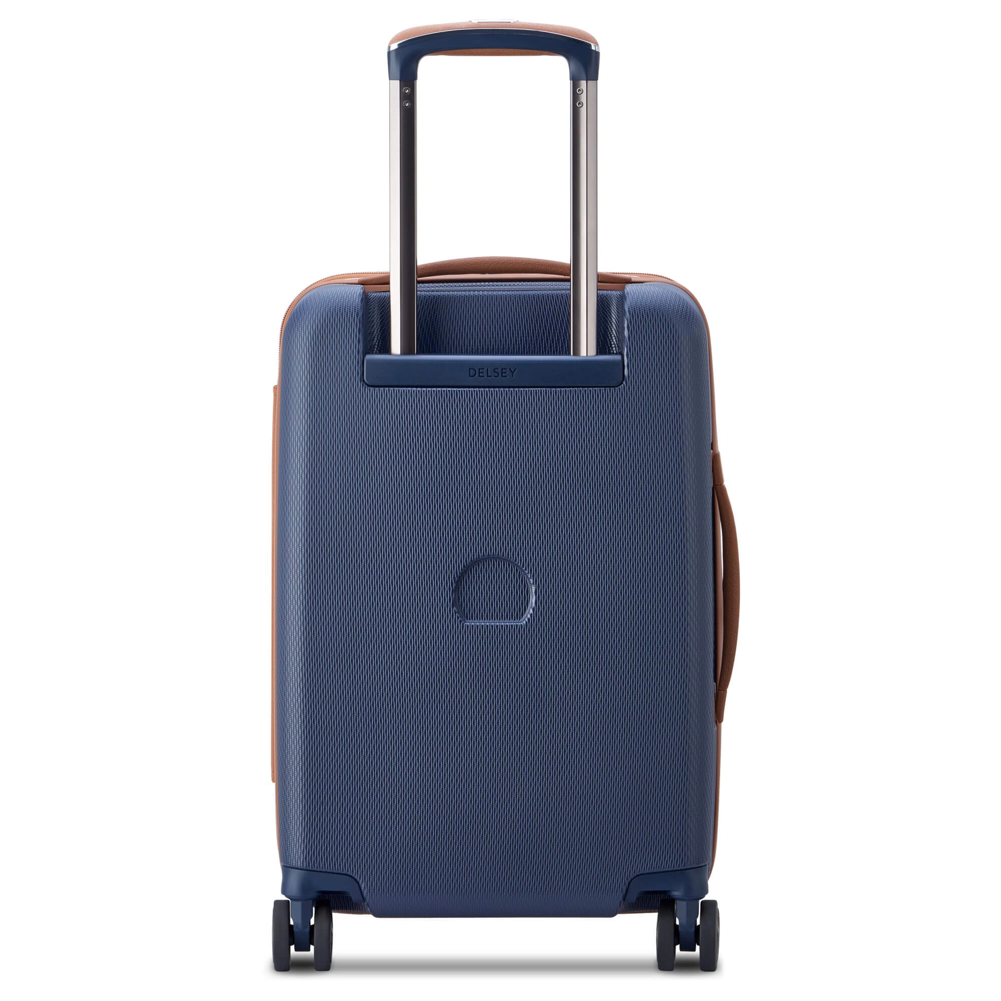 Delsey Paris Chatelet Air 2.0 - 4-Rollen-Kabinentrolley 55 cm erw. 14" USB (marineblau)