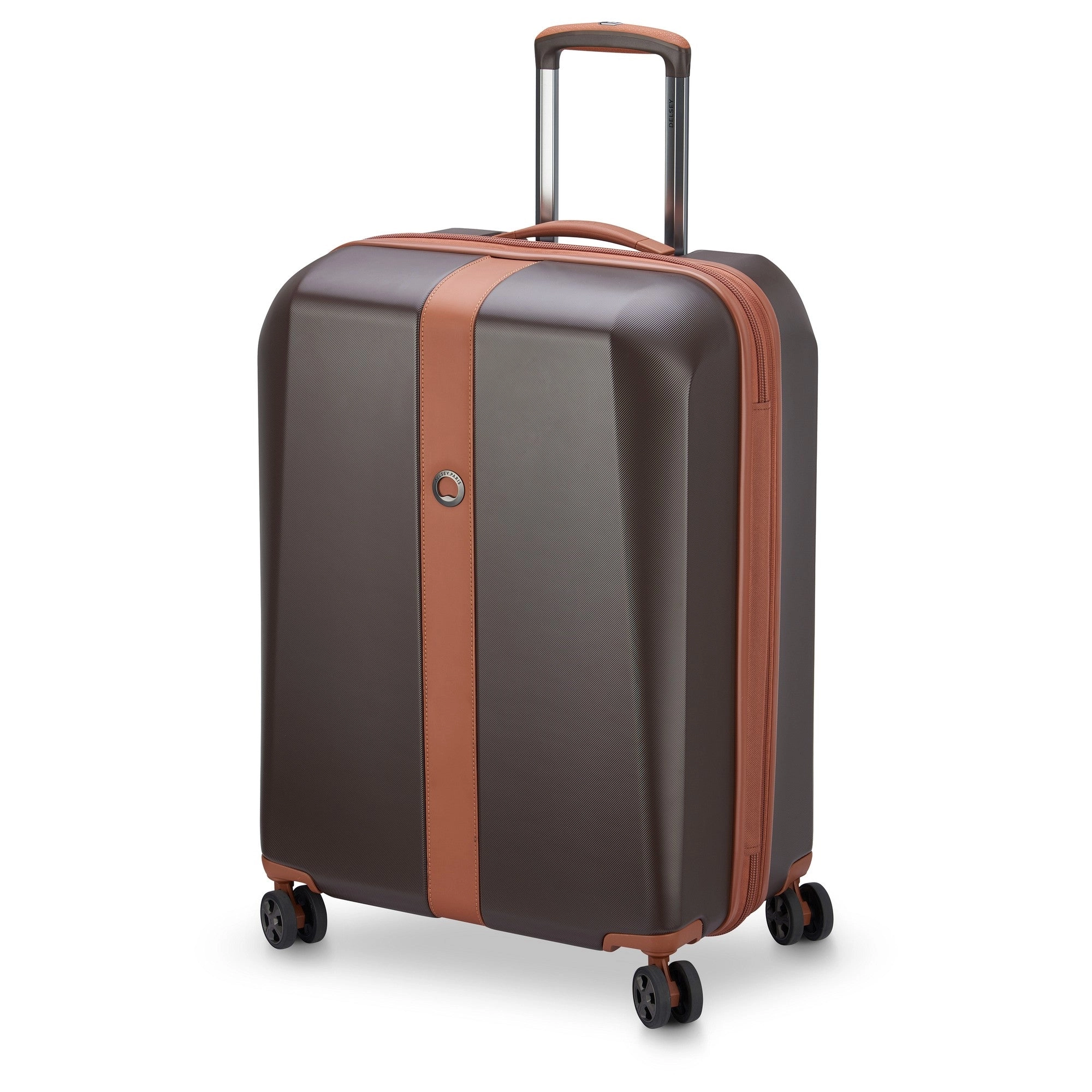 Delsey Paris Promenade Hard 2.0 - 4-Rollen-Trolley 66 cm erw. (schokolade)