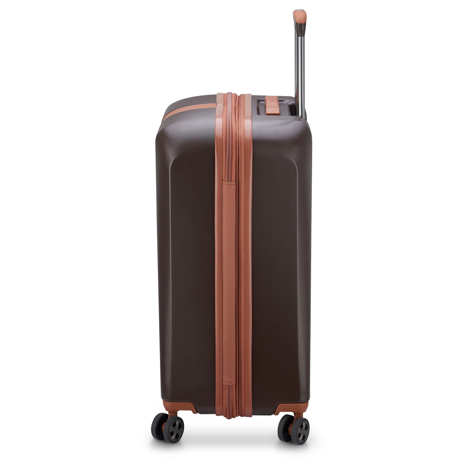 Delsey Paris Promenade Hard 2.0 - 4-Rollen-Trolley 66 cm erw. (schokolade)