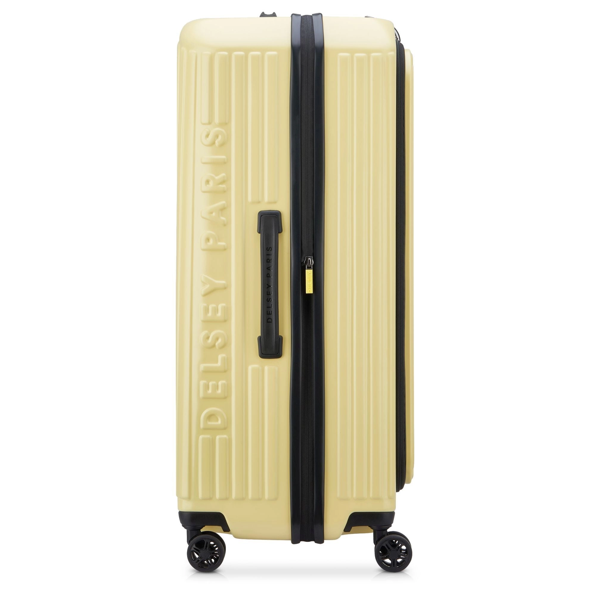 Delsey Paris Securitime - 4-Rollen-Trolley L 77 cm erw. (blassgelb)