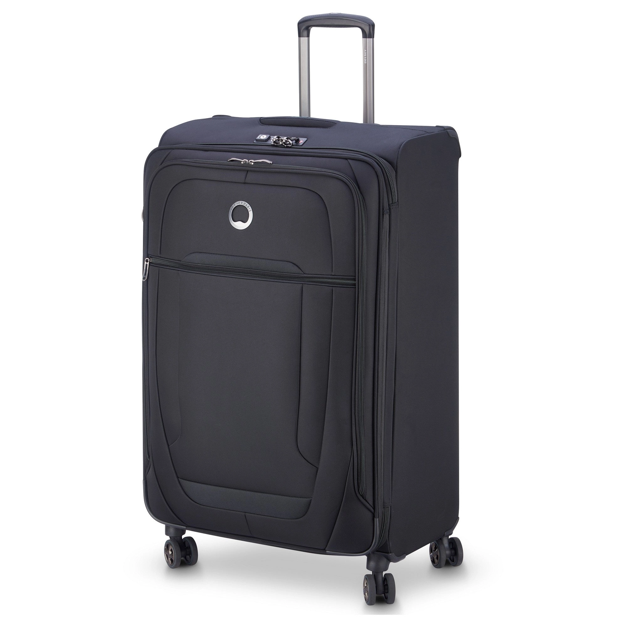 Delsey Paris Helium Dlx 2.0 erweiterbar - 4-Rollen-Trolley 83 cm (schwarz)