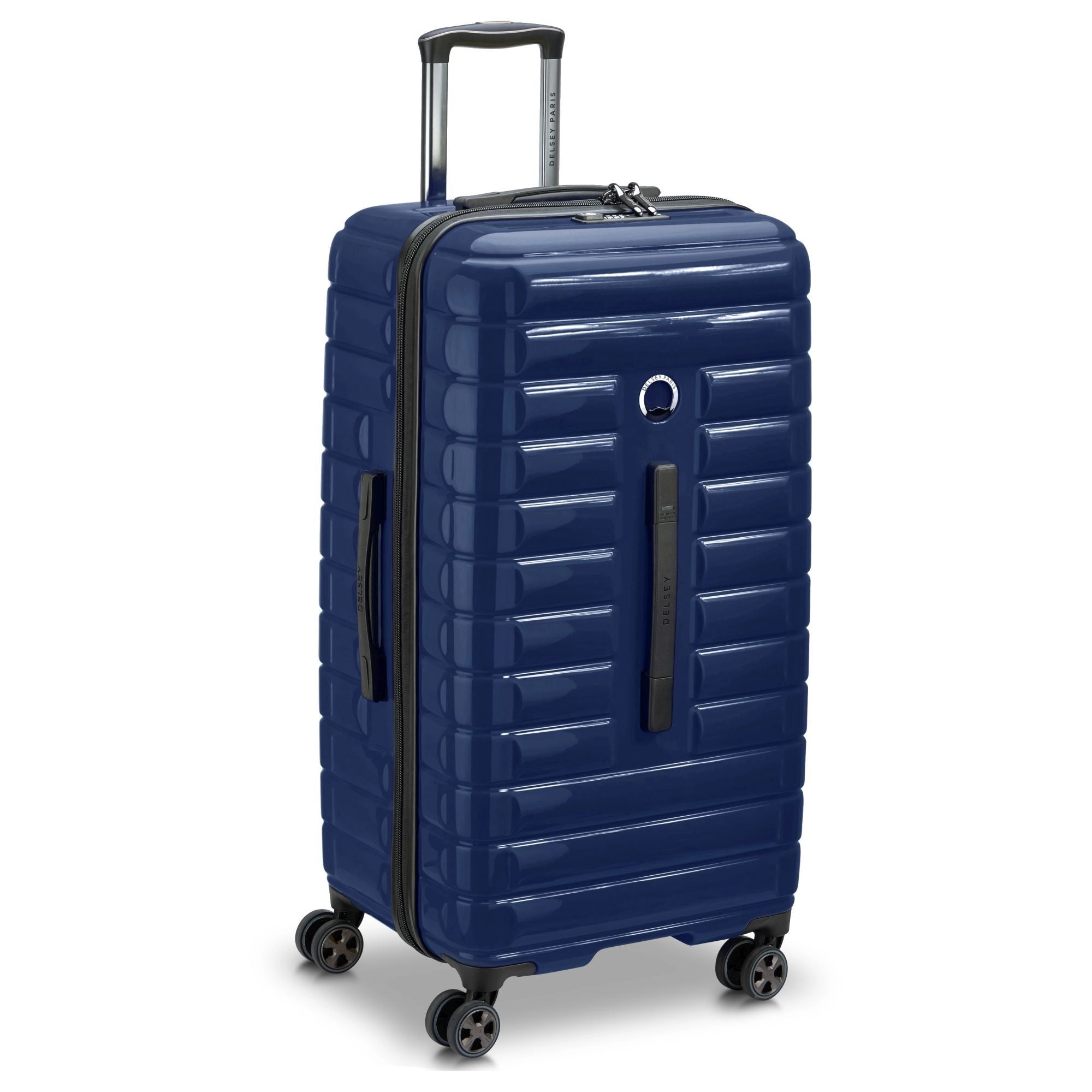 Delsey Paris Shadow 5.0 Trunk - 4-Rollen-Trolley 80 cm (marineblau)