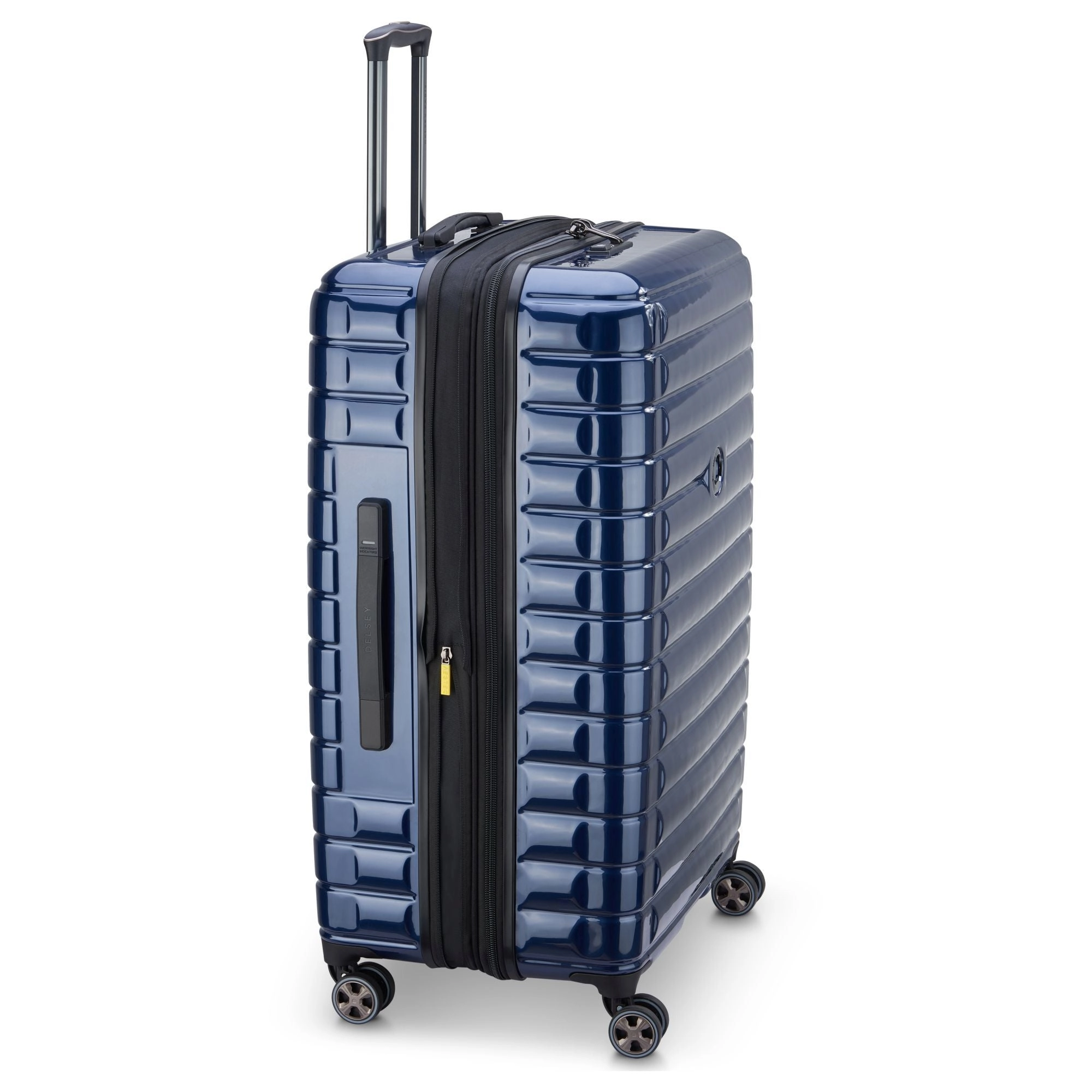 Delsey Paris Shadow 5.0 - 4-Rollen-Trolley XL 82 cm erw. (marineblau)