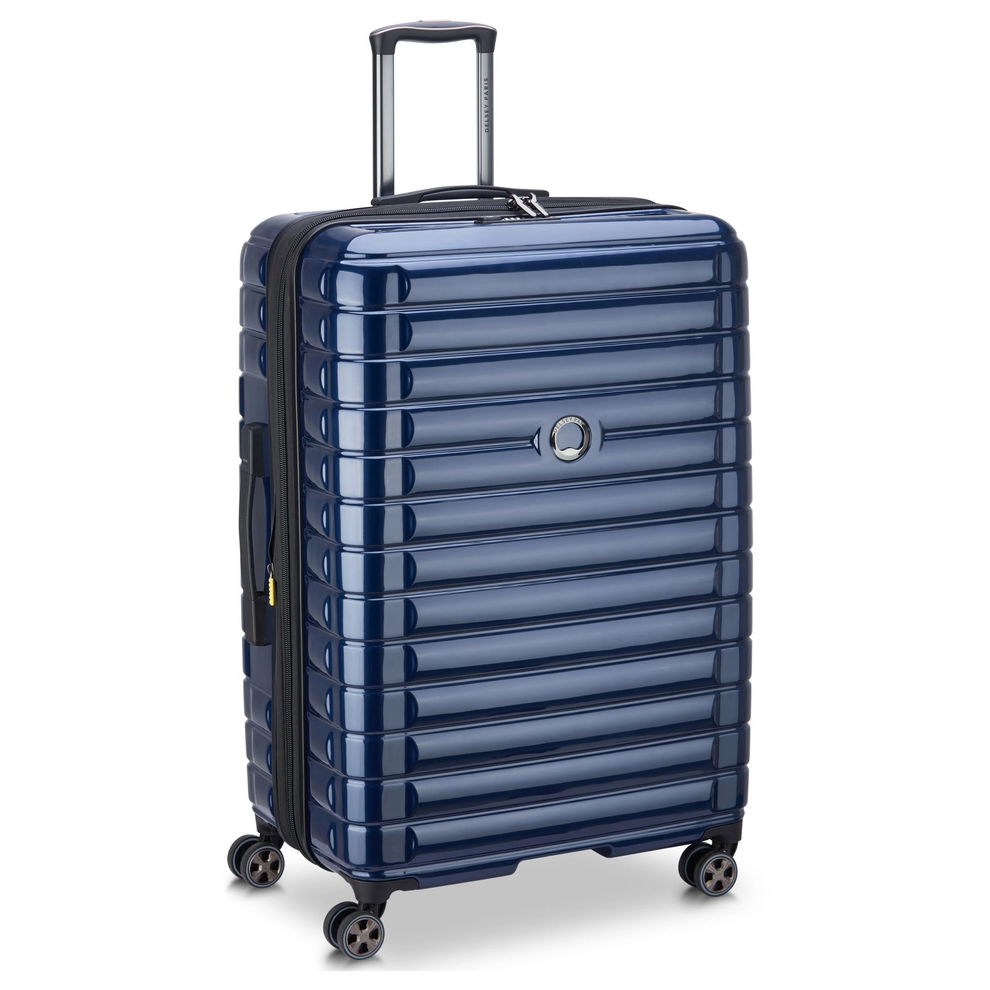 Delsey Paris Shadow 5.0 - 4-Rollen-Trolley XL 82 cm erw. (marineblau)