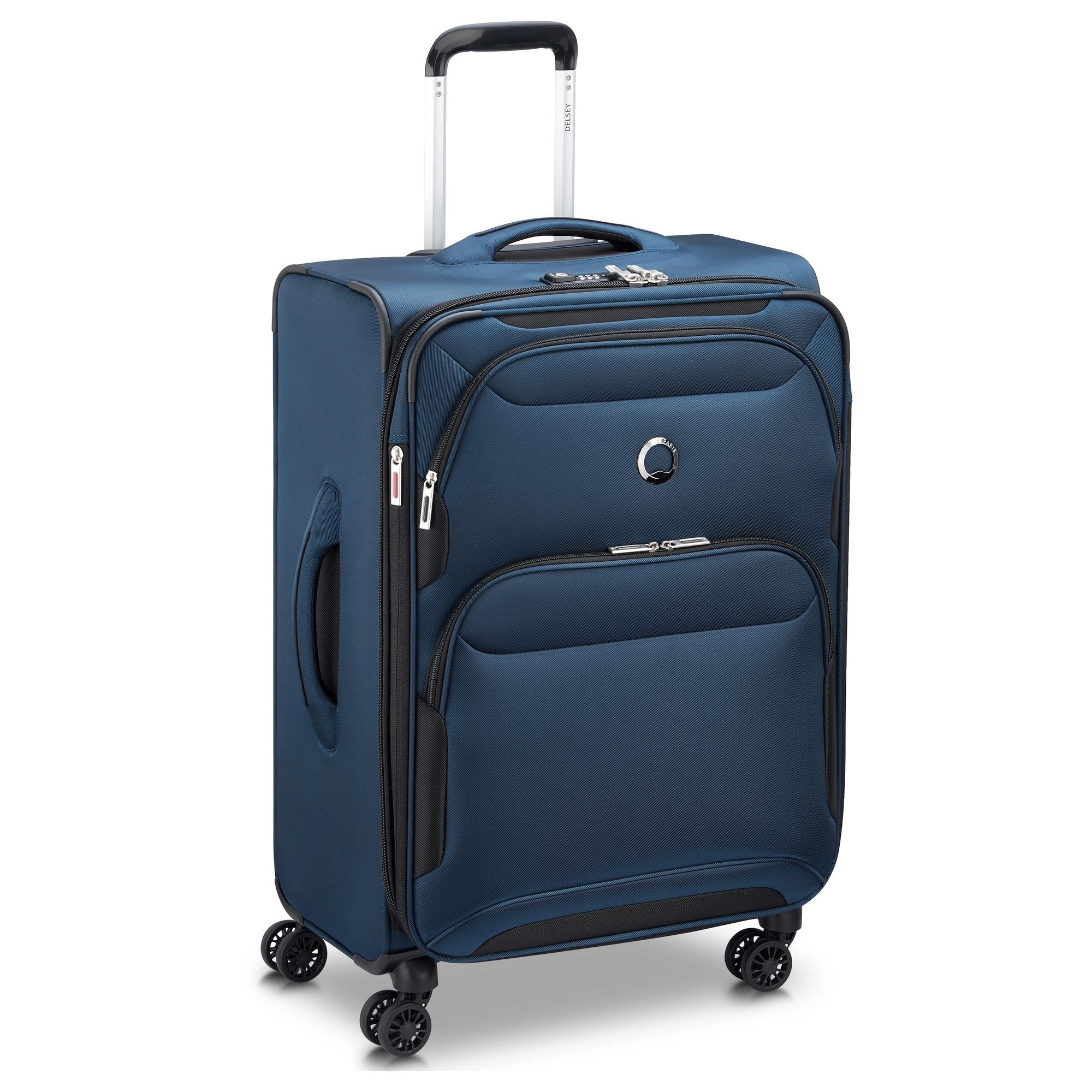 Delsey Paris Sky Max 2.0 - 4-Rollen-Trolley 68 cm (blau)