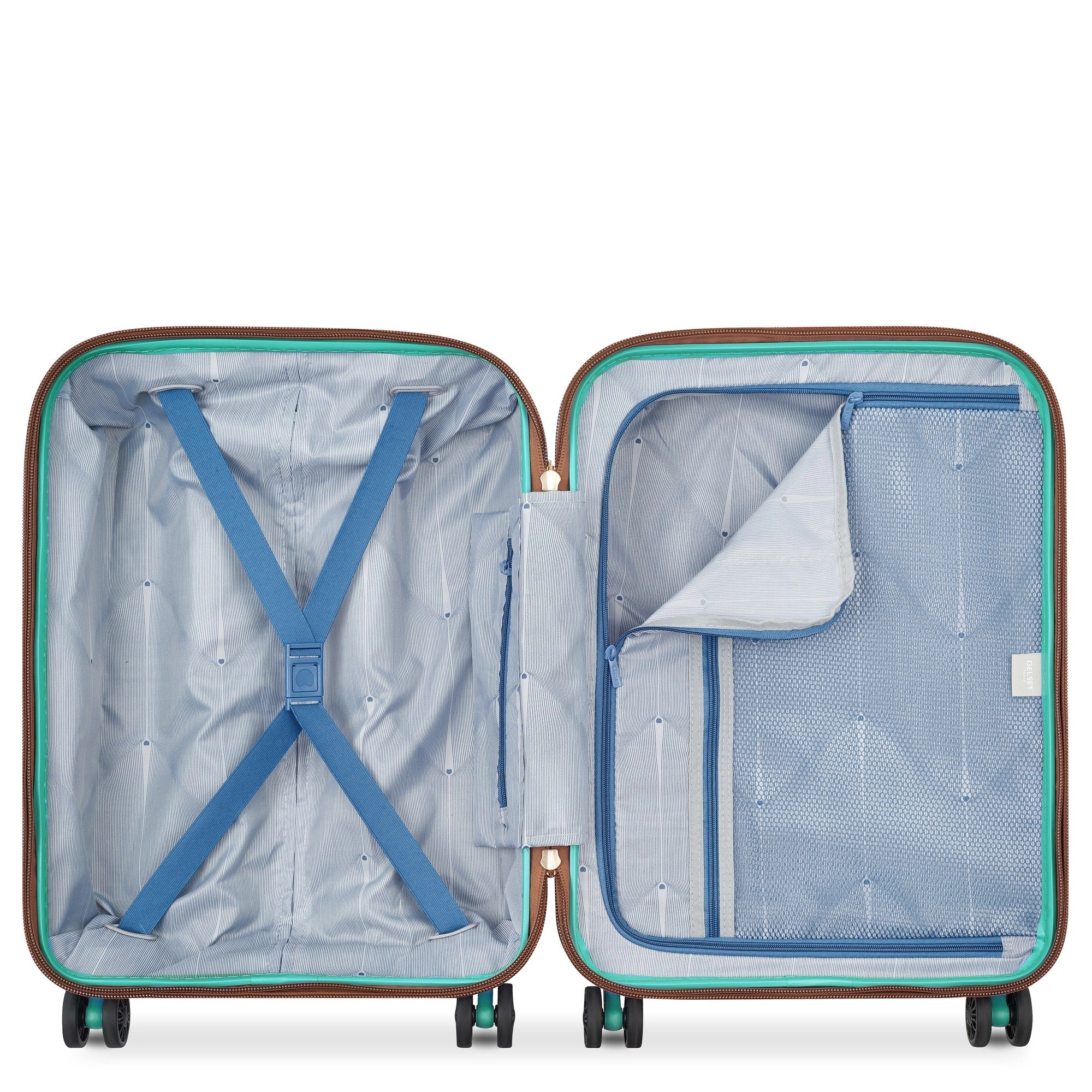 Delsey Paris Freestyle - 4-Rollen-Kabinentrolley SL 55 cm (mandel)