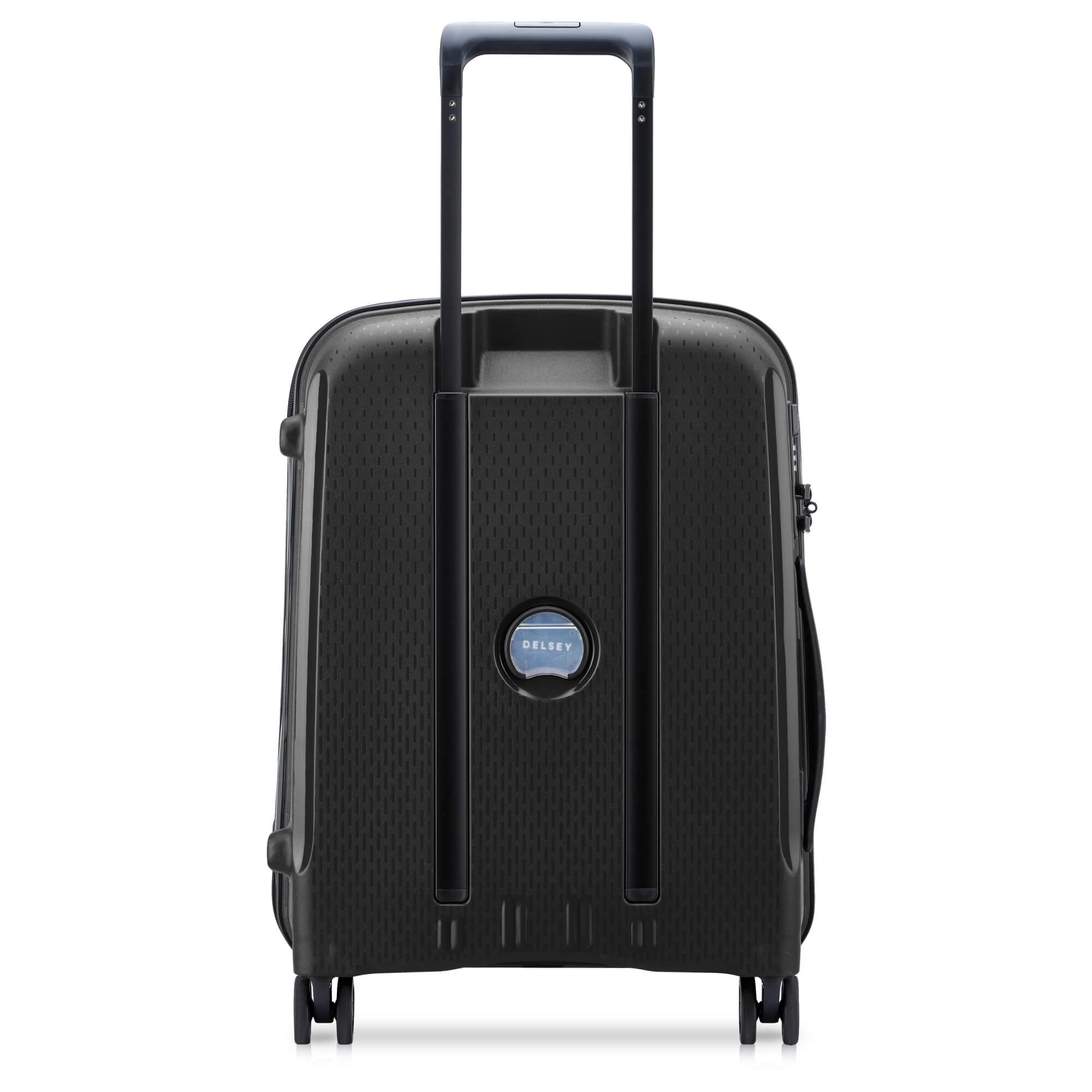 Delsey Paris Belmont Plus Slim Line - 4-Rollen-Kabinentrolley recycelt 55 cm (schwarz)