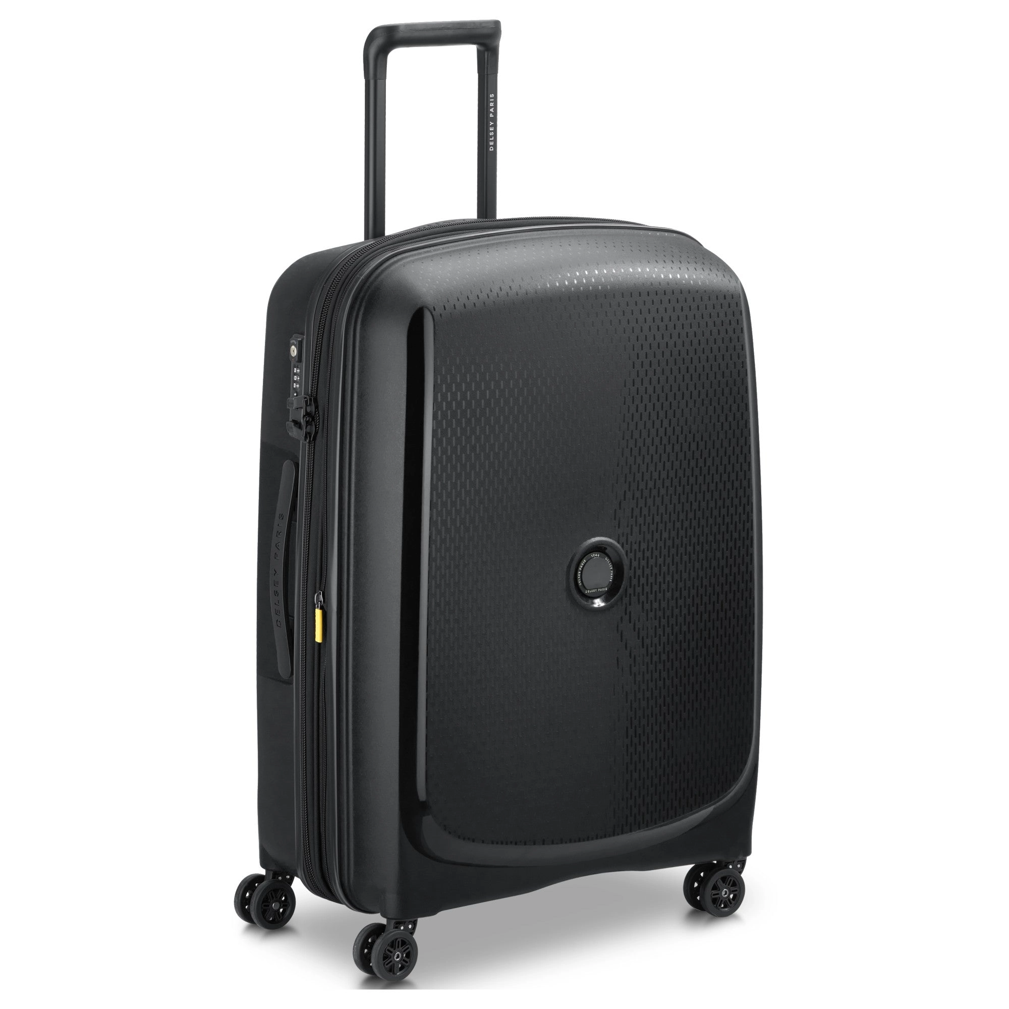 Delsey Paris Belmont Plus - 4-Rollen-Trolley recycelt 71 cm erw. (schwarz)