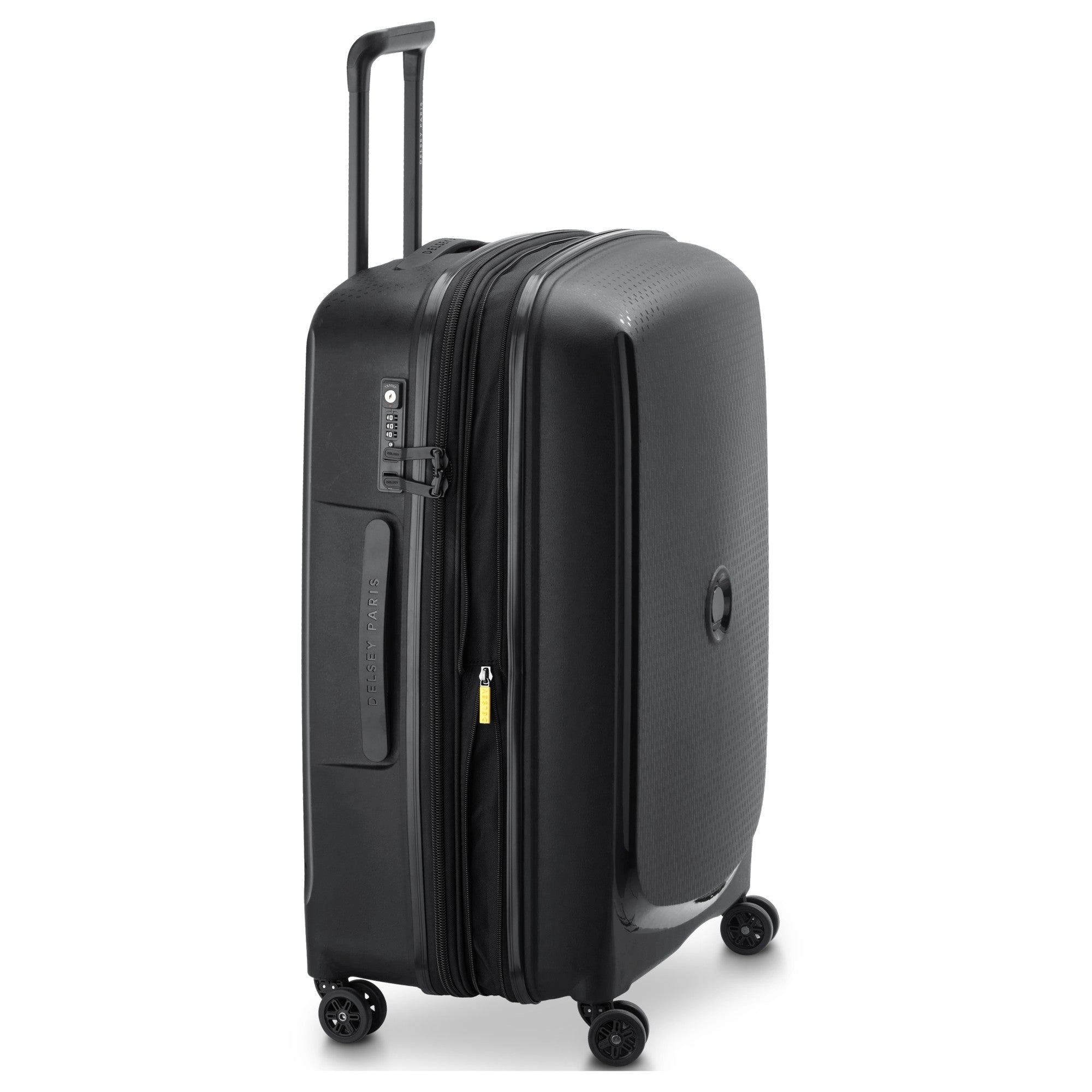 Delsey Paris Belmont Plus - 4-Rollen-Trolley recycelt 71 cm erw. (schwarz)
