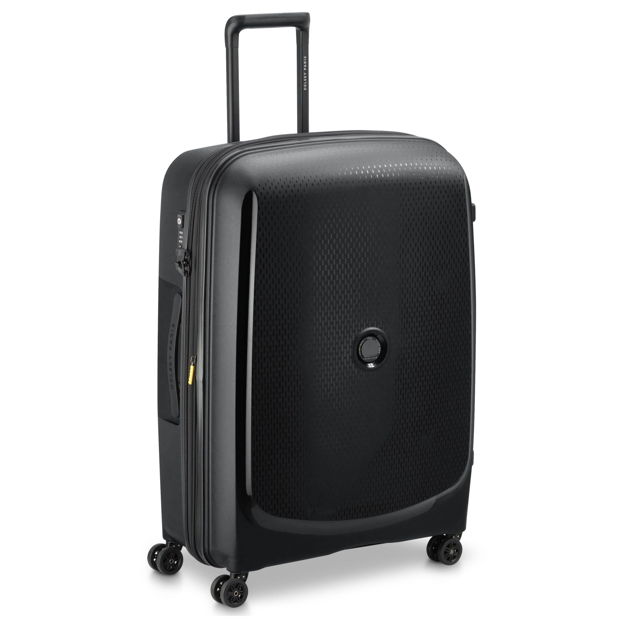 Delsey Paris Belmont Plus - 4-Rollen-Trolley recycelt 76 cm erw. (schwarz)