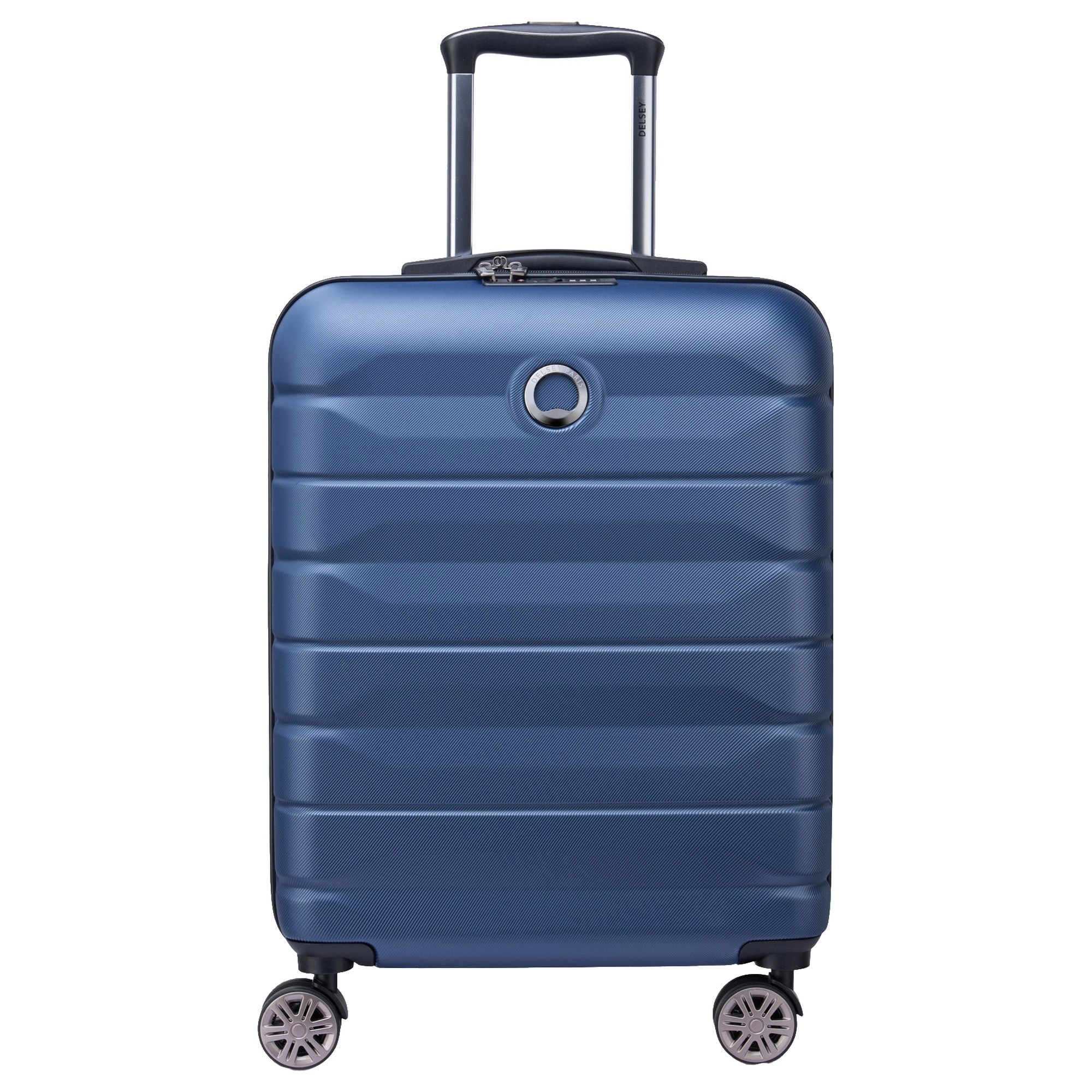 Delsey Paris Air Armour Slimline - 4-Rollen Kabinentrolley S 55 cm (nachtblau)