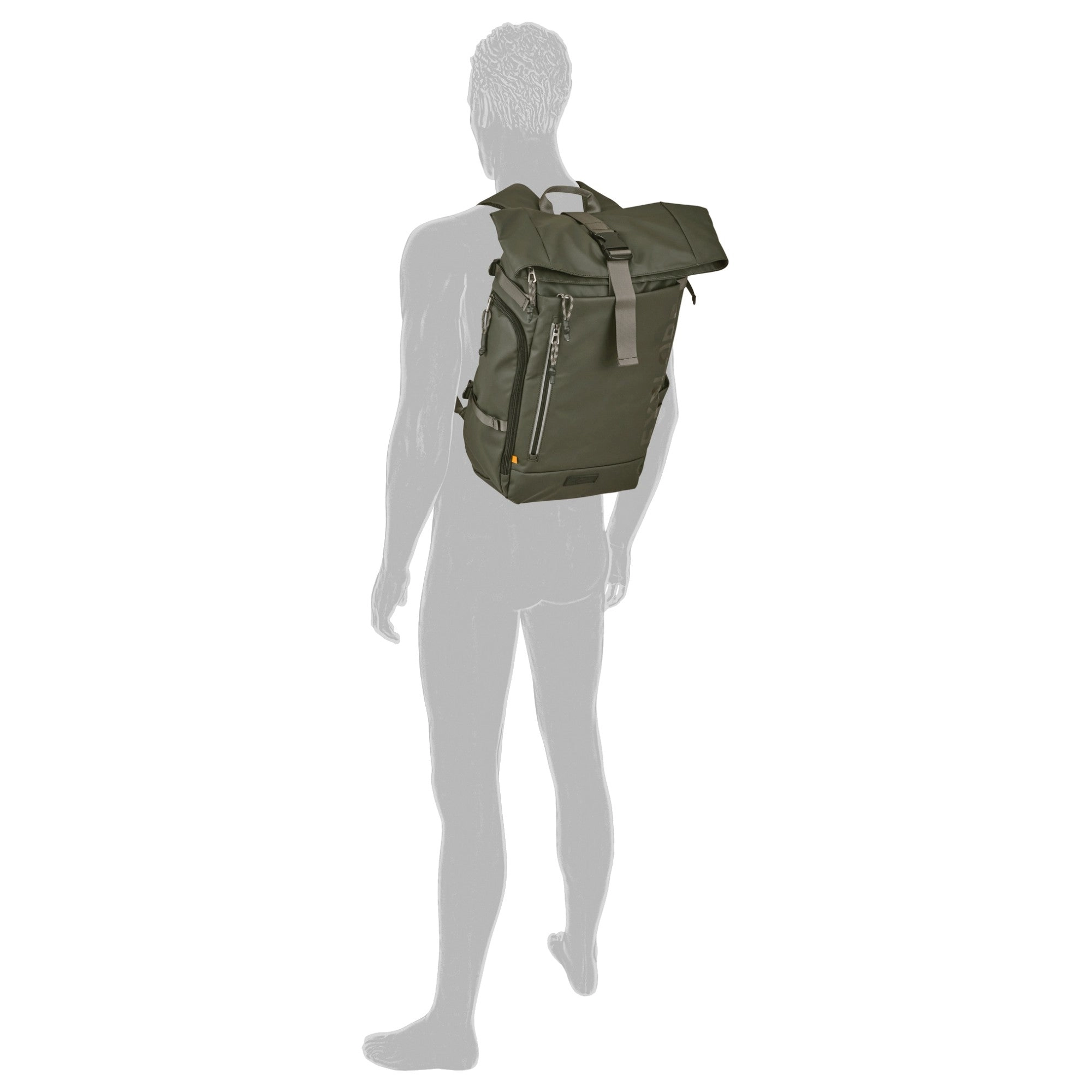 Camel Active Explore - Rolltop Rucksack L (khaki)
