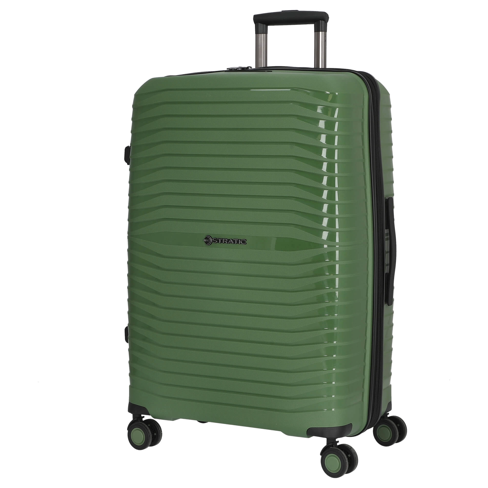 Stratic Bright+ - 4-Rollen-Trolley 76 cm L erw. (olive)