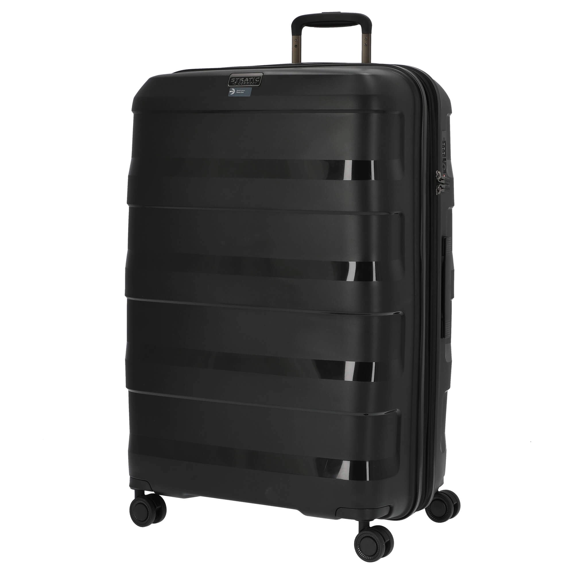 Stratic Straw+ - 4-Rollen-Trolley 76 cm L erw. (black)