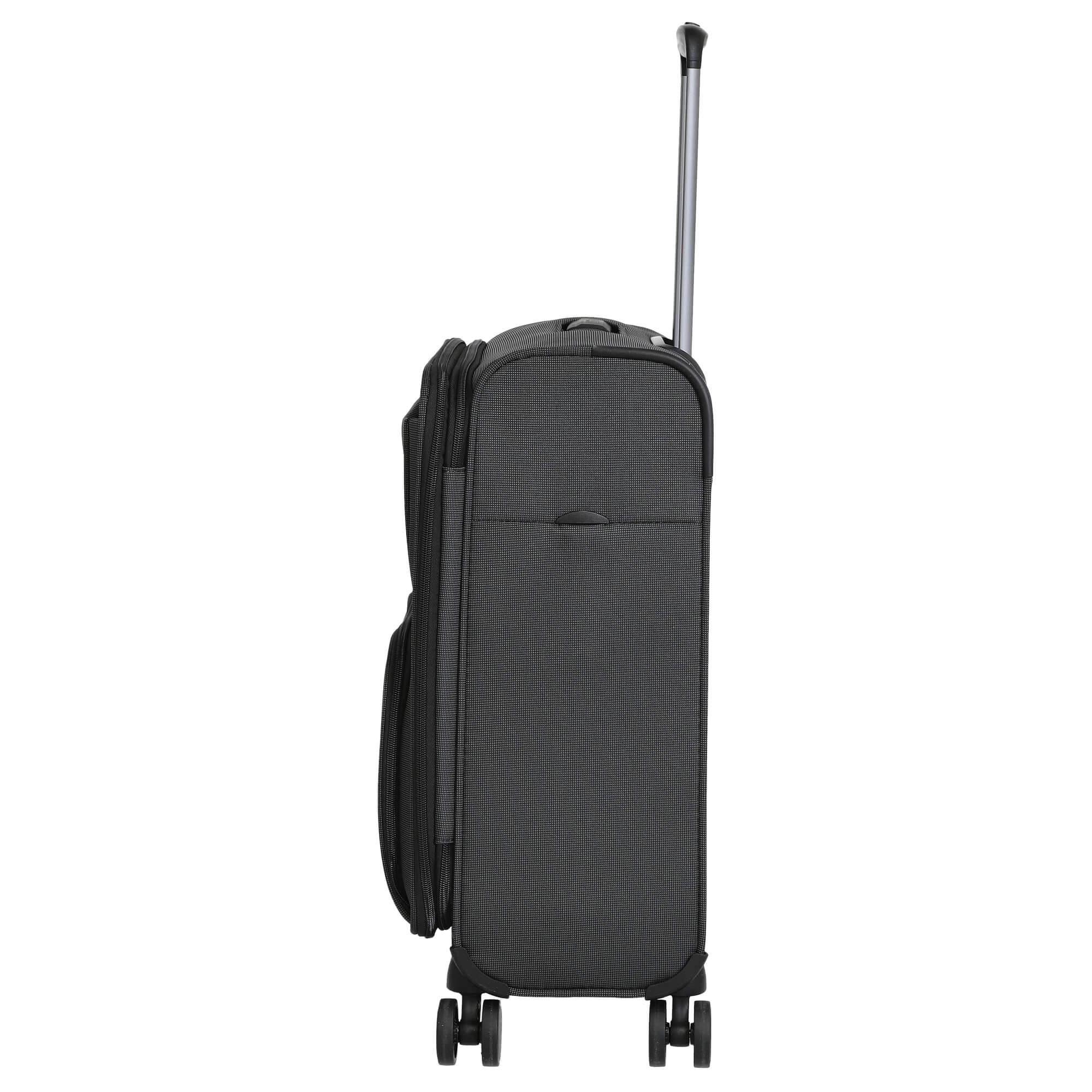 Stratic Bendigo Light+ - 4-Rollen-Trolley 54 cm S erw. (black)