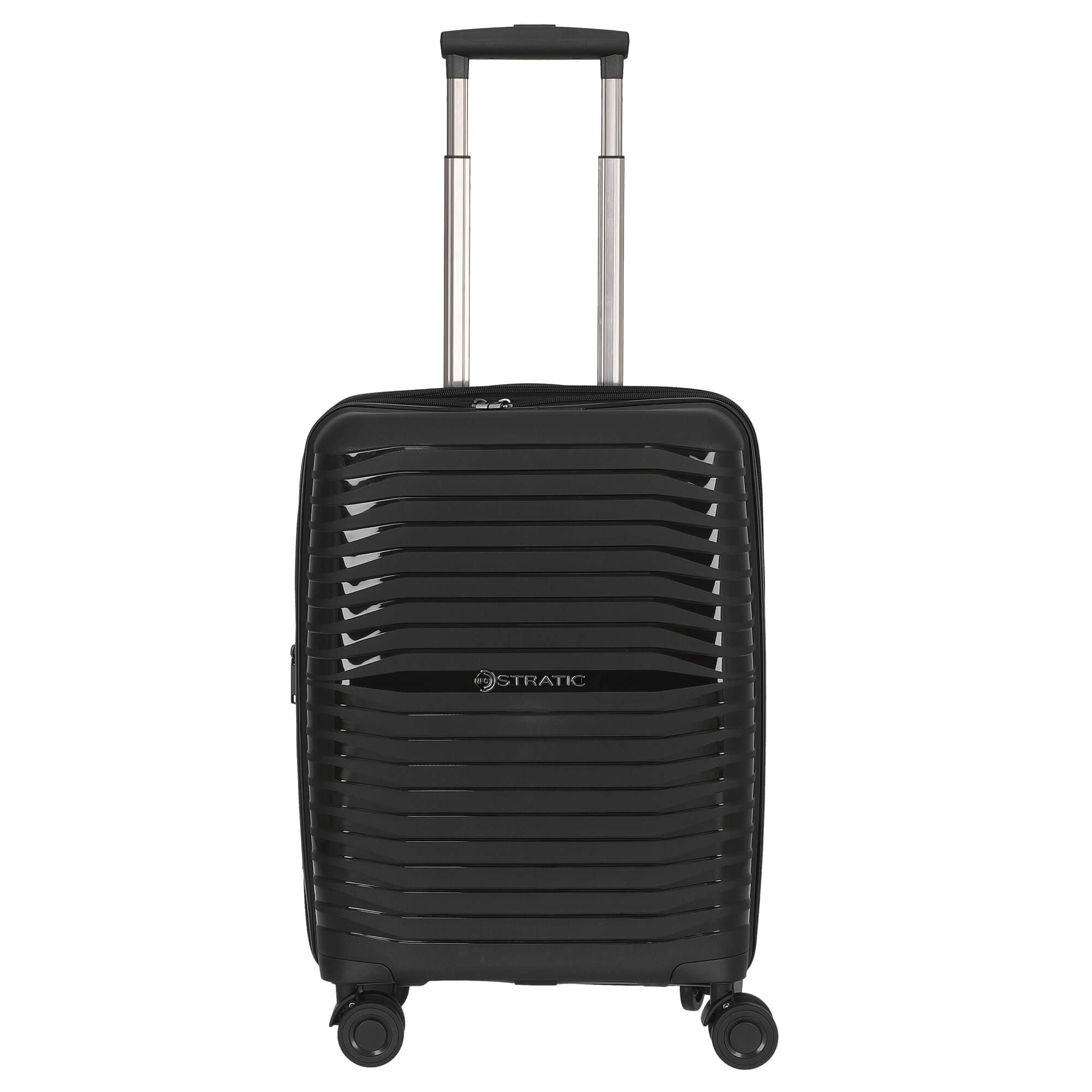 Stratic Bright+ - 4-Rollen-Trolley 56 cm S erw. (black)