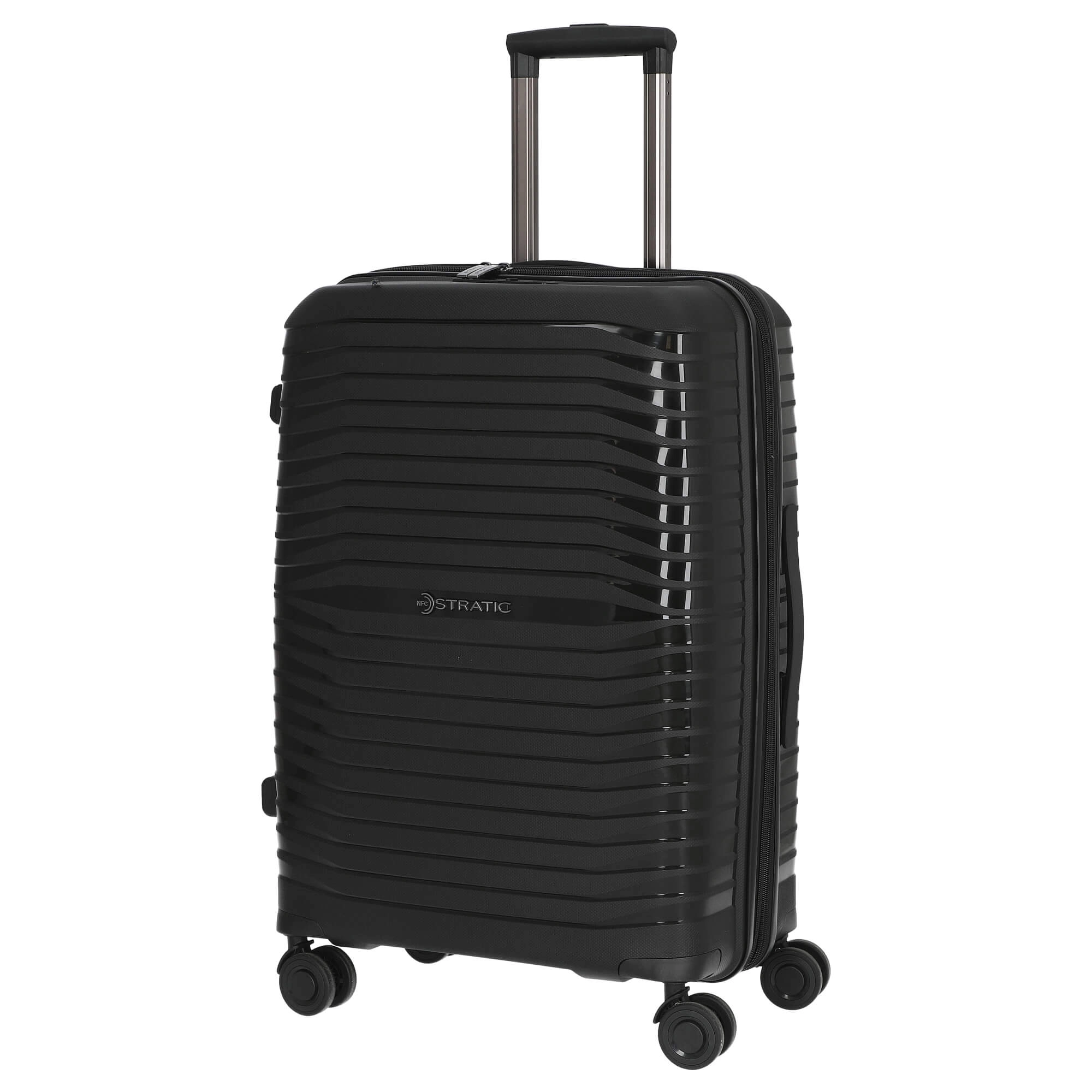 Stratic Bright+ - 4-Rollen-Trolley 66 cm M erw. (black)