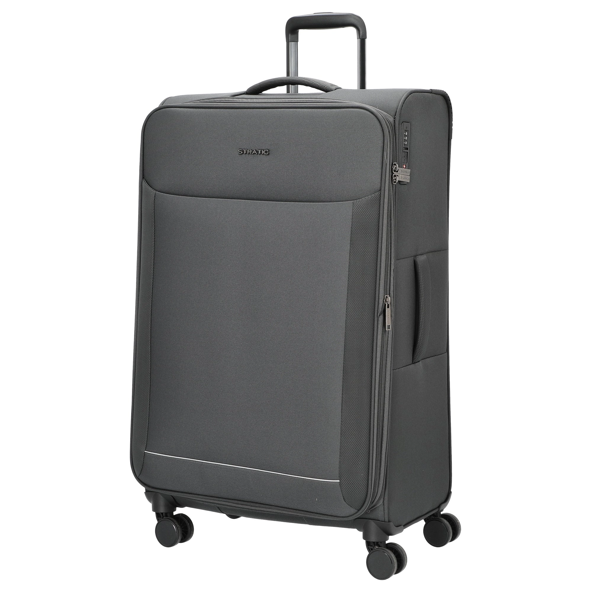 Stratic Fresh - 4-Rollen-Trolley 77 cm L erw. (anthrazit)