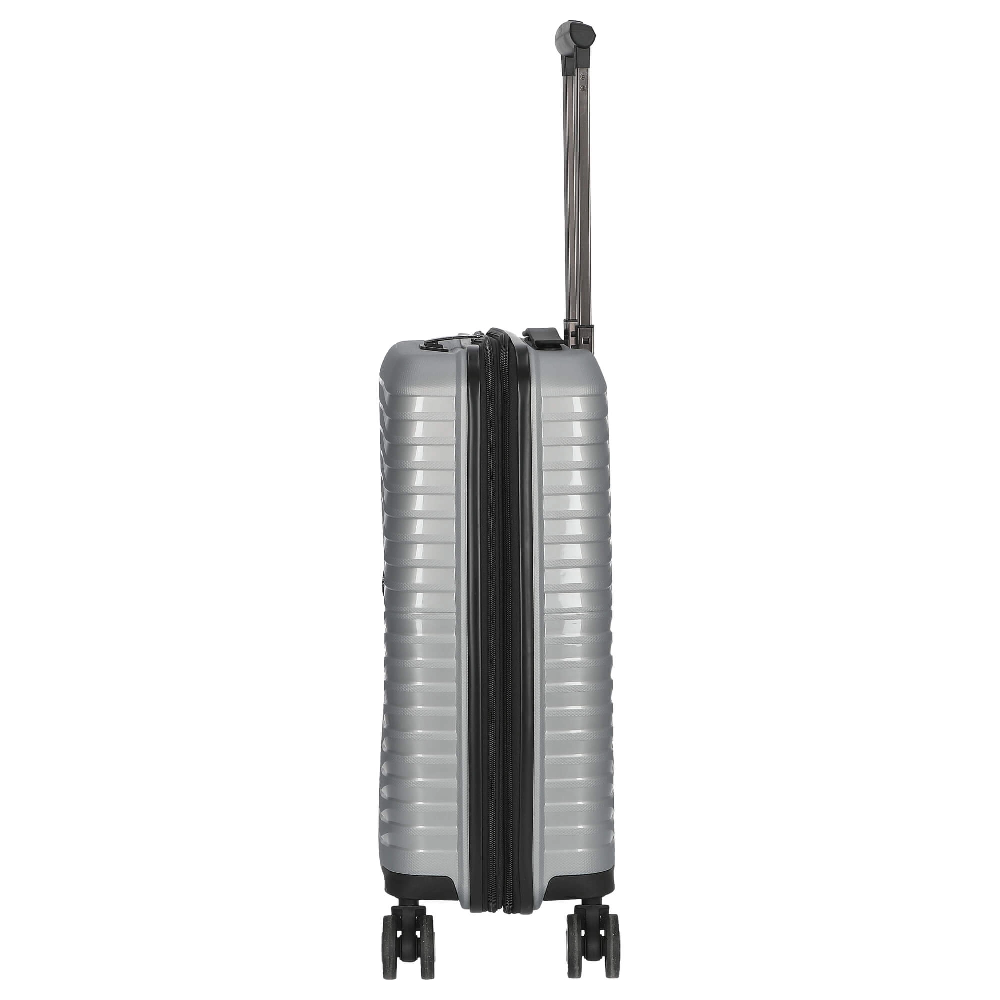 Stratic Bright+ - 4-Rollen-Trolley 56 cm S erw. (silver)