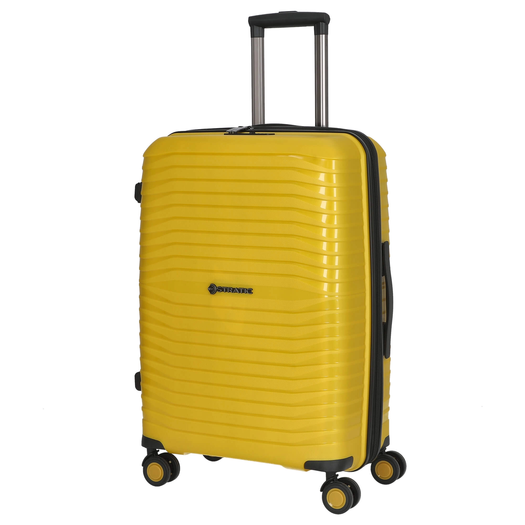 Stratic Bright+ - 4-Rollen-Trolley 66 cm M erw. (yellow gold)