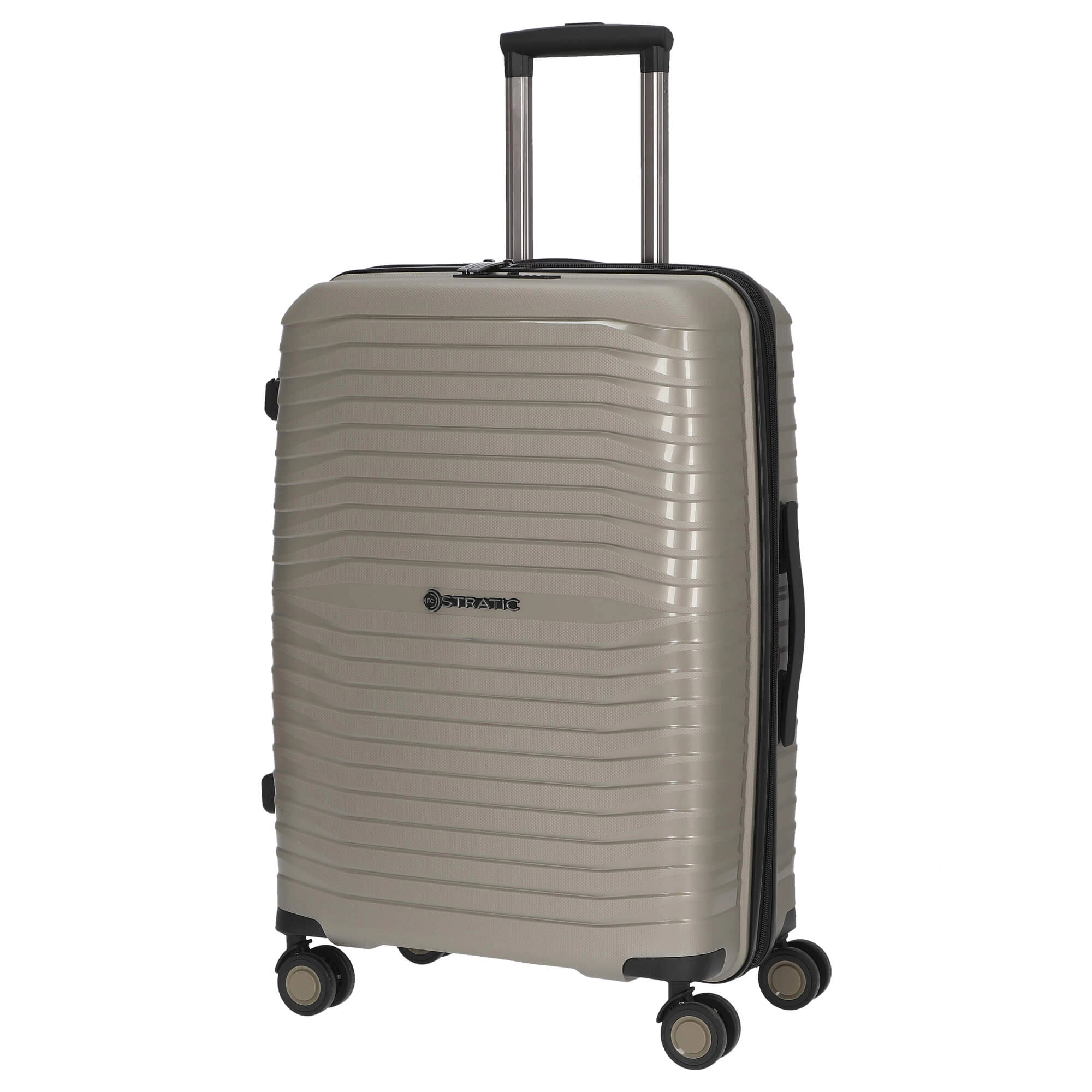 Stratic Bright+ - 4-Rollen-Trolley 66 cm M erw. (champagne)