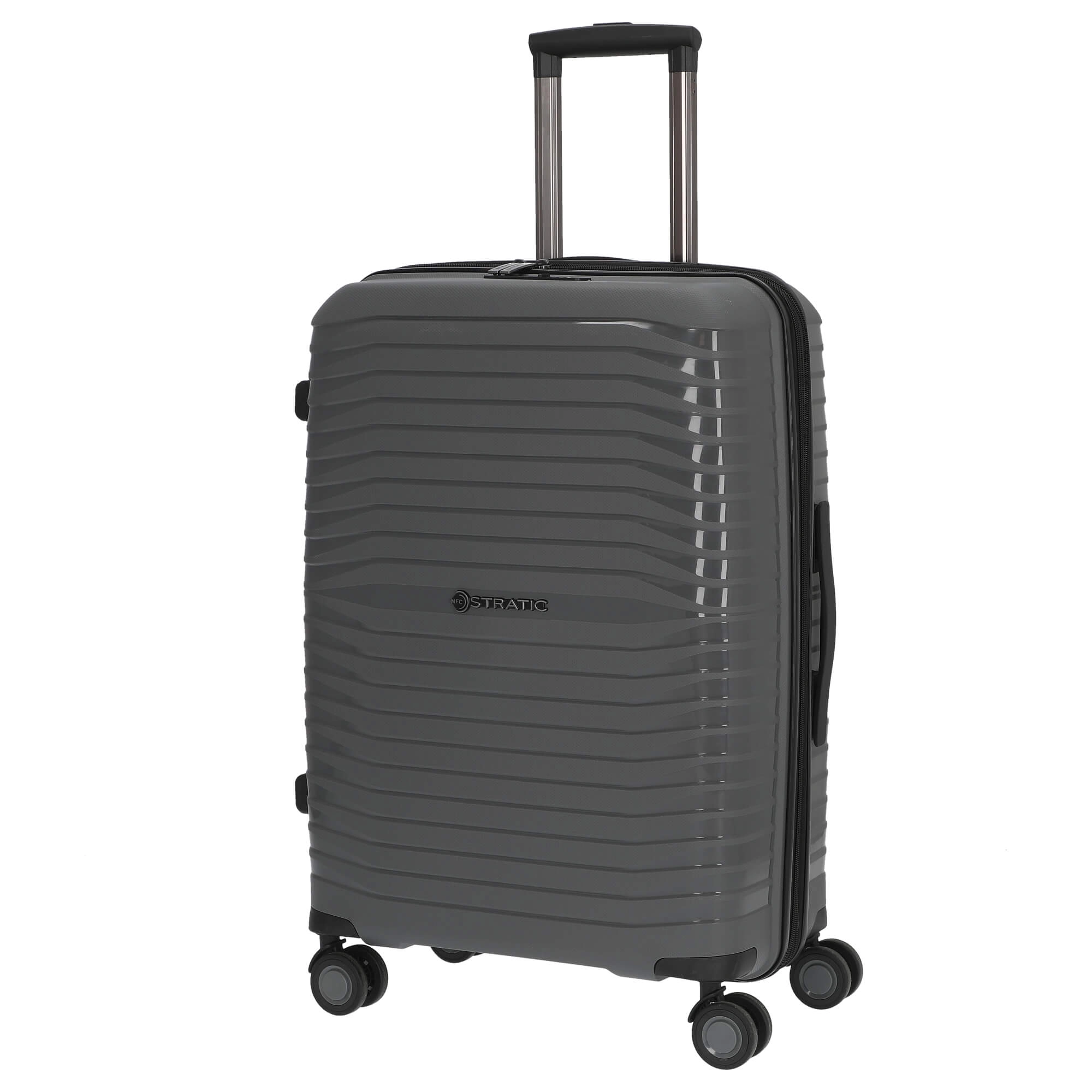Stratic Bright+ - 4-Rollen-Trolley 66 cm M erw. (grey)