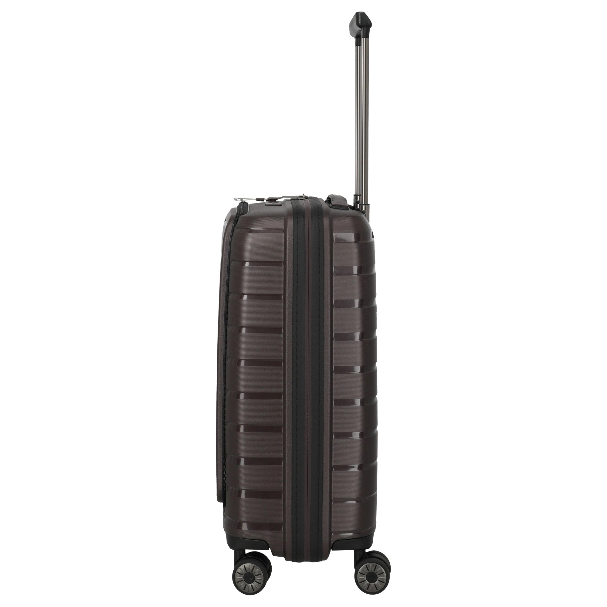 Travelite Air Base - 4-Rollen-Kabinentrolley mit Vortasche S 55 cm (coffee)