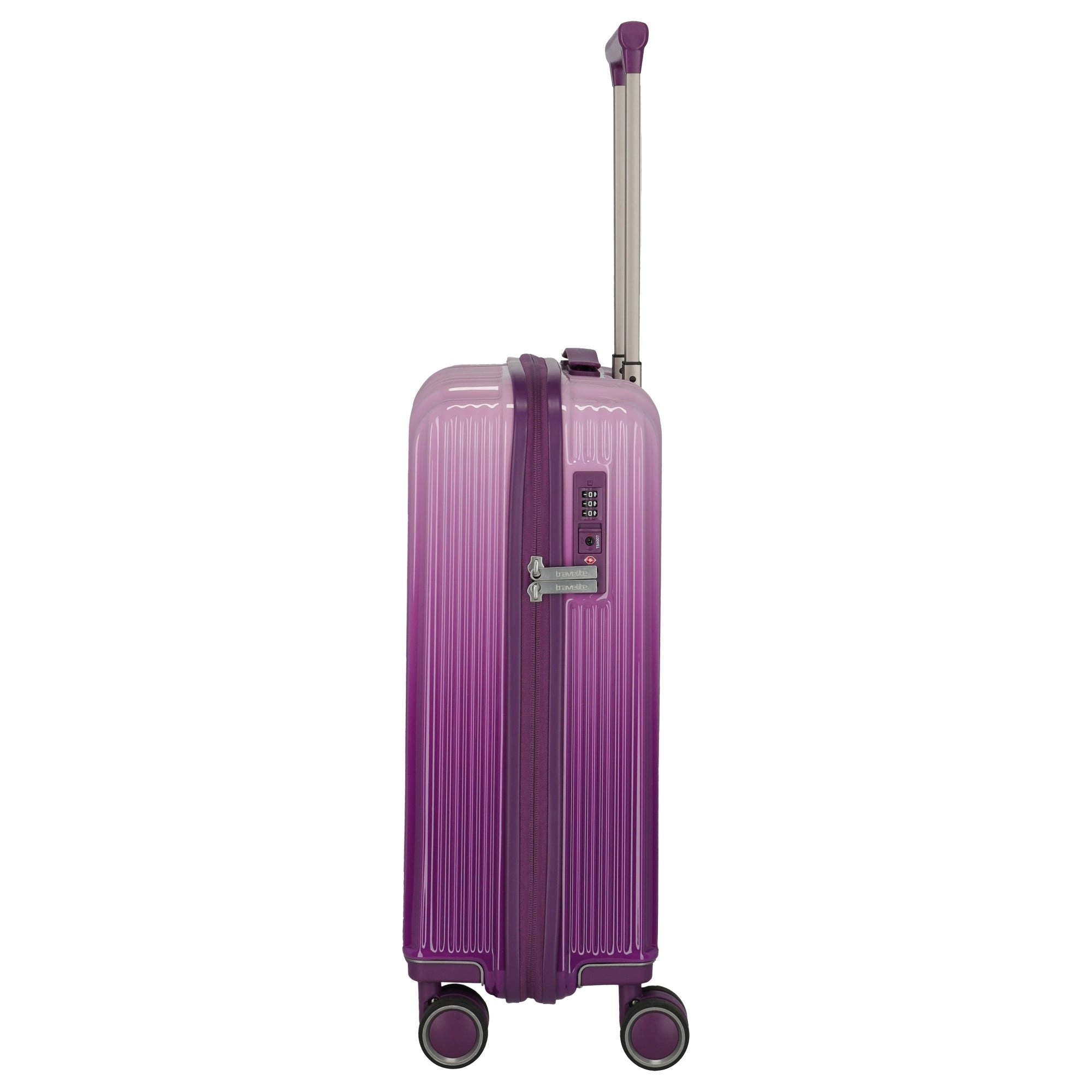 Travelite LASCANA Edition - 4-Rollen-Kabinentrolley 55 cm (purple degrade)