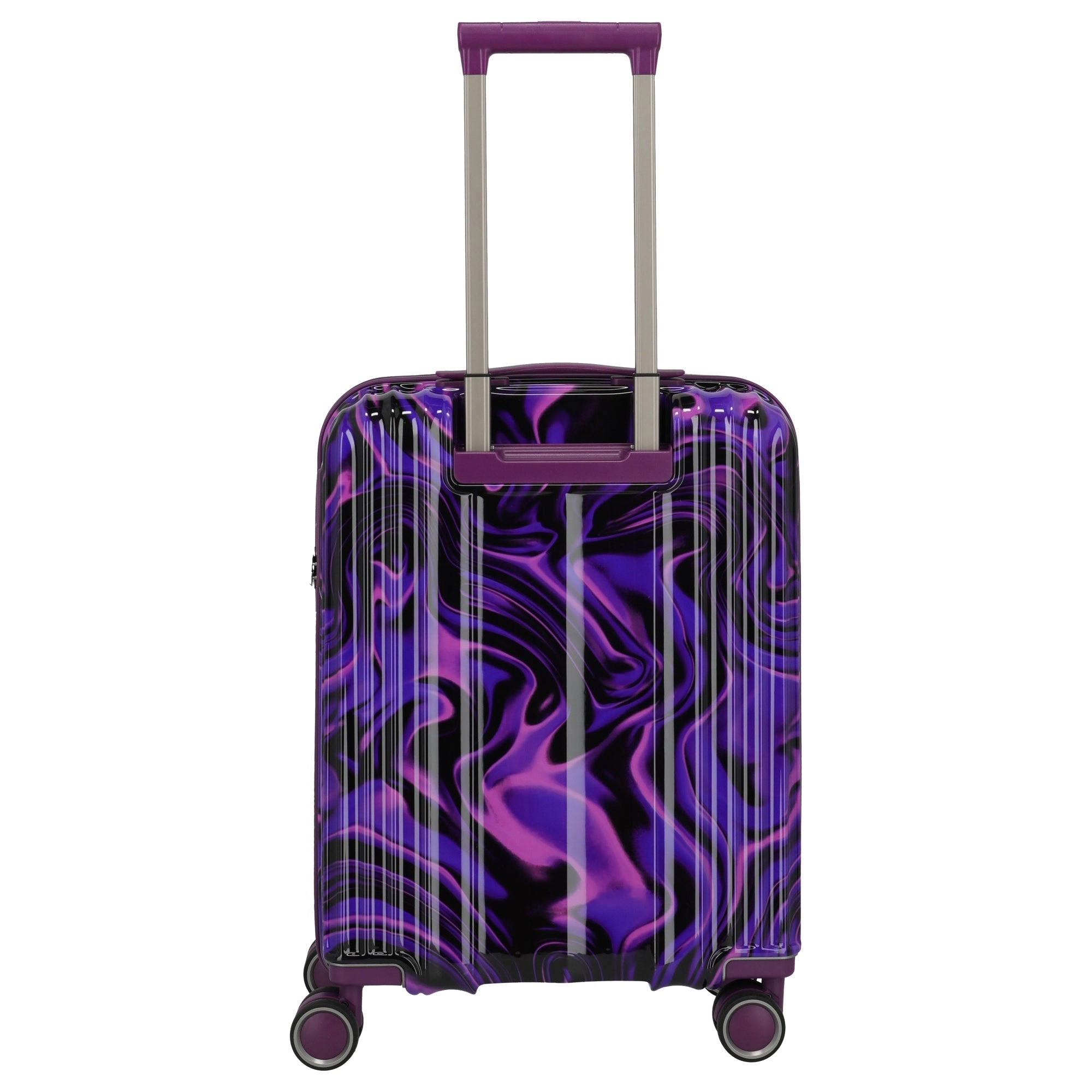 Travelite LASCANA Edition - 4-Rollen-Kabinentrolley 55 cm (purple swirl)