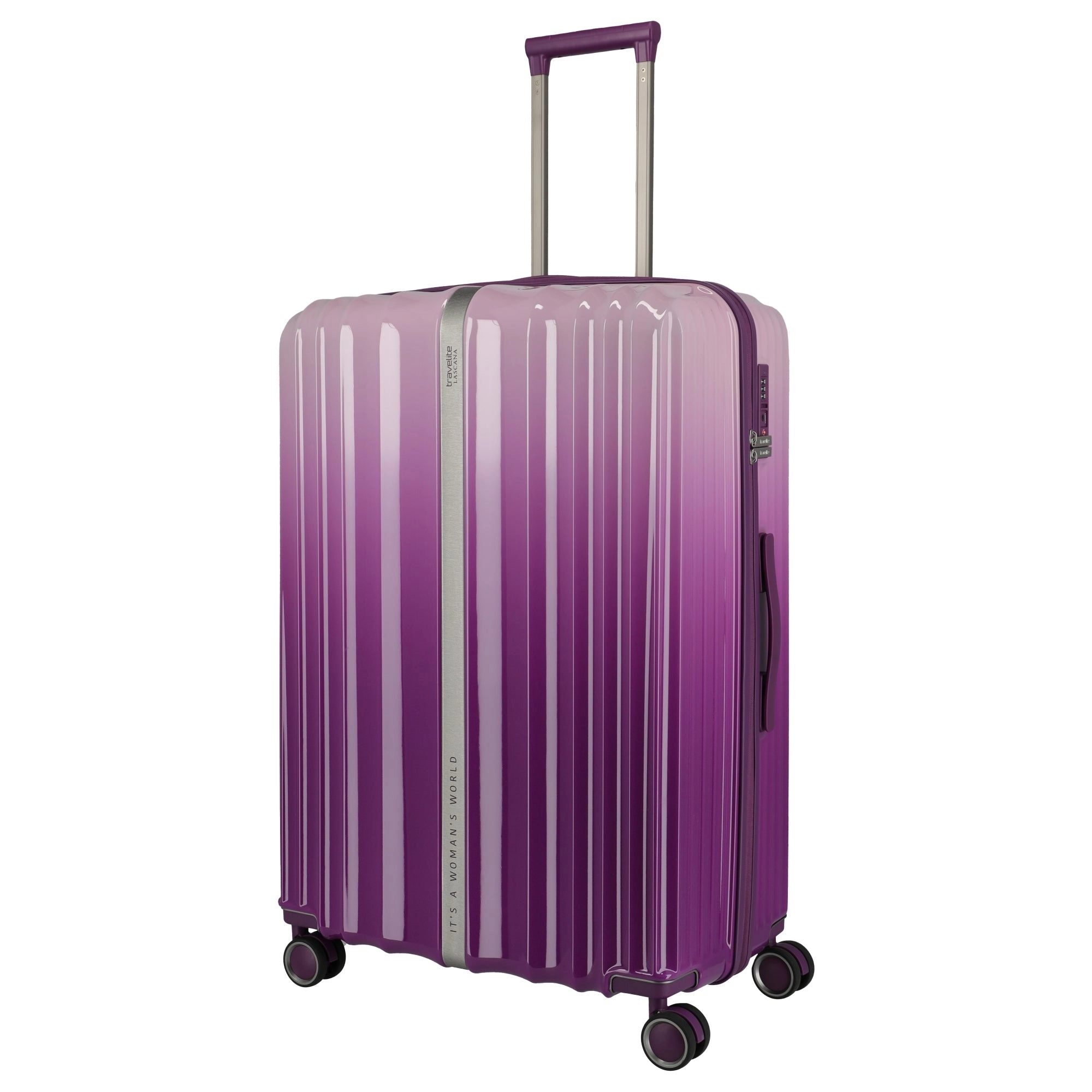 Travelite LASCANA Edition - 4-Rollen-Trolley 76 cm (purple degrade)