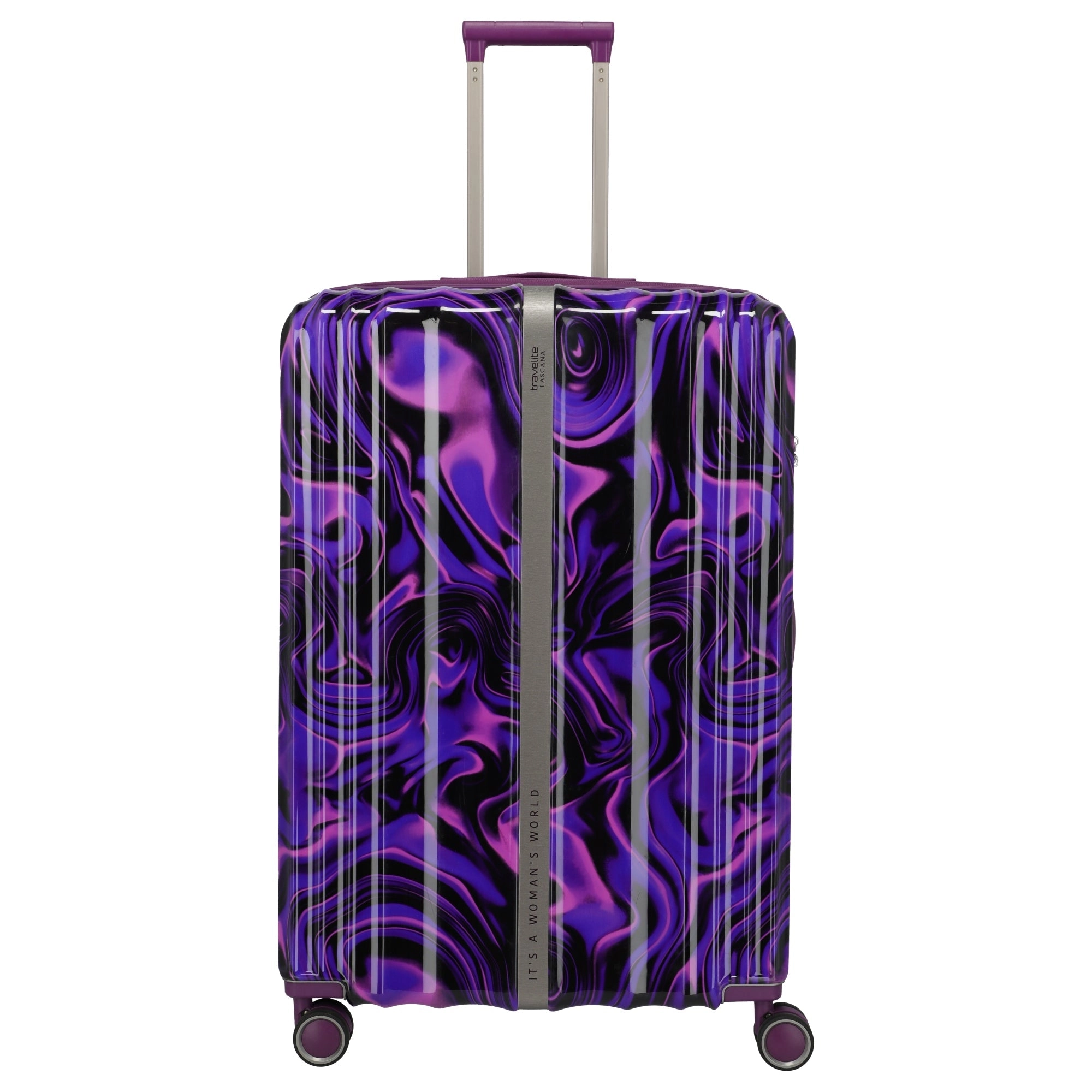 Travelite LASCANA Edition - 4-Rollen-Trolley 76 cm (purple swirl)