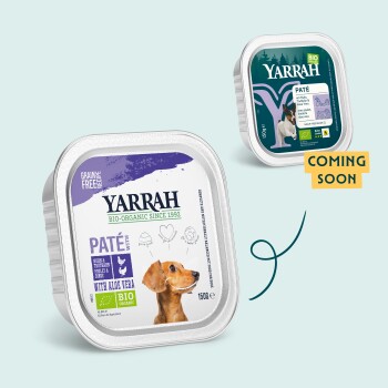 Yarrah Bio Nassfutter Adult Pastete 12x150 g Truthahn mit Aloe Vera
