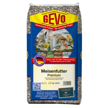 GeVo Meisenfutter Premium mit vielen Nüssen 2,5 kg