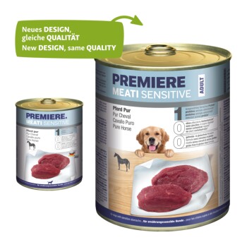 PREMIERE Meati Sensitive Pferd pur 6x800 g