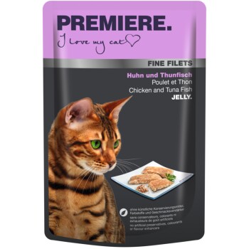 PREMIERE Fine Filets Huhn und Thunfisch 24x100 g